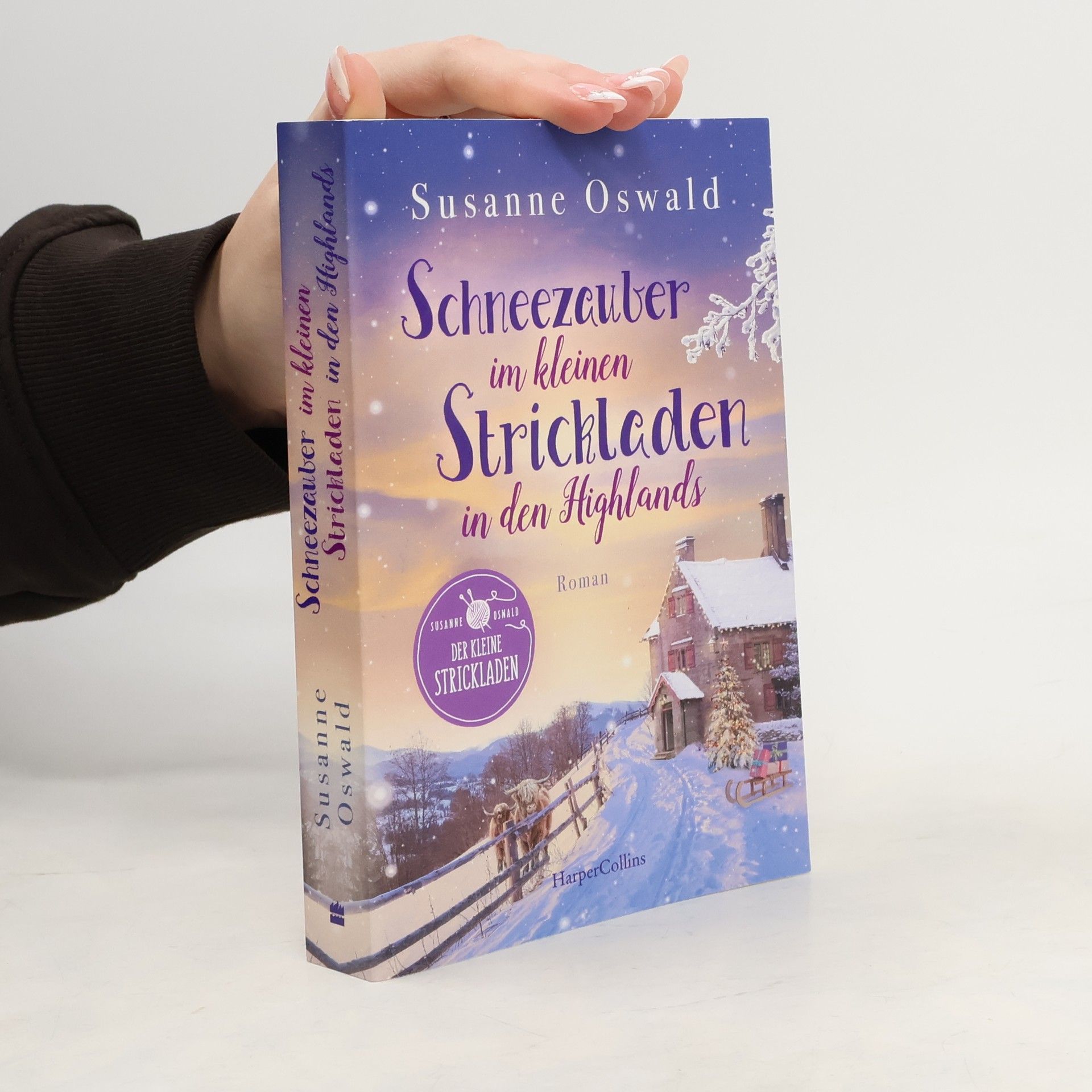 Schneezauber im kleinen Strickladen in den Highlands