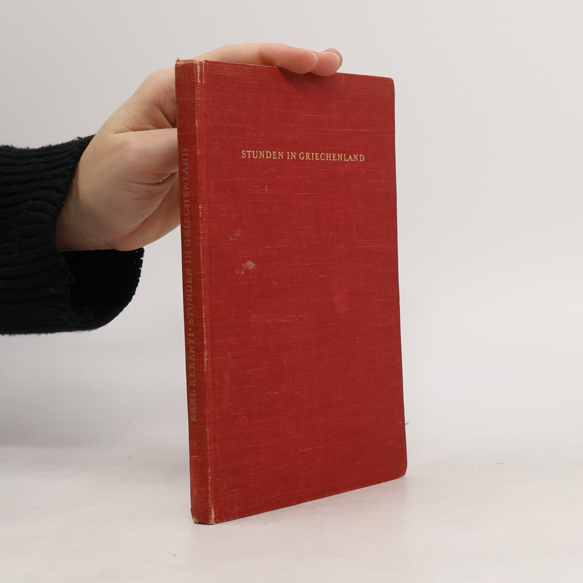 Károly Kerényi Stunden in Griechenland