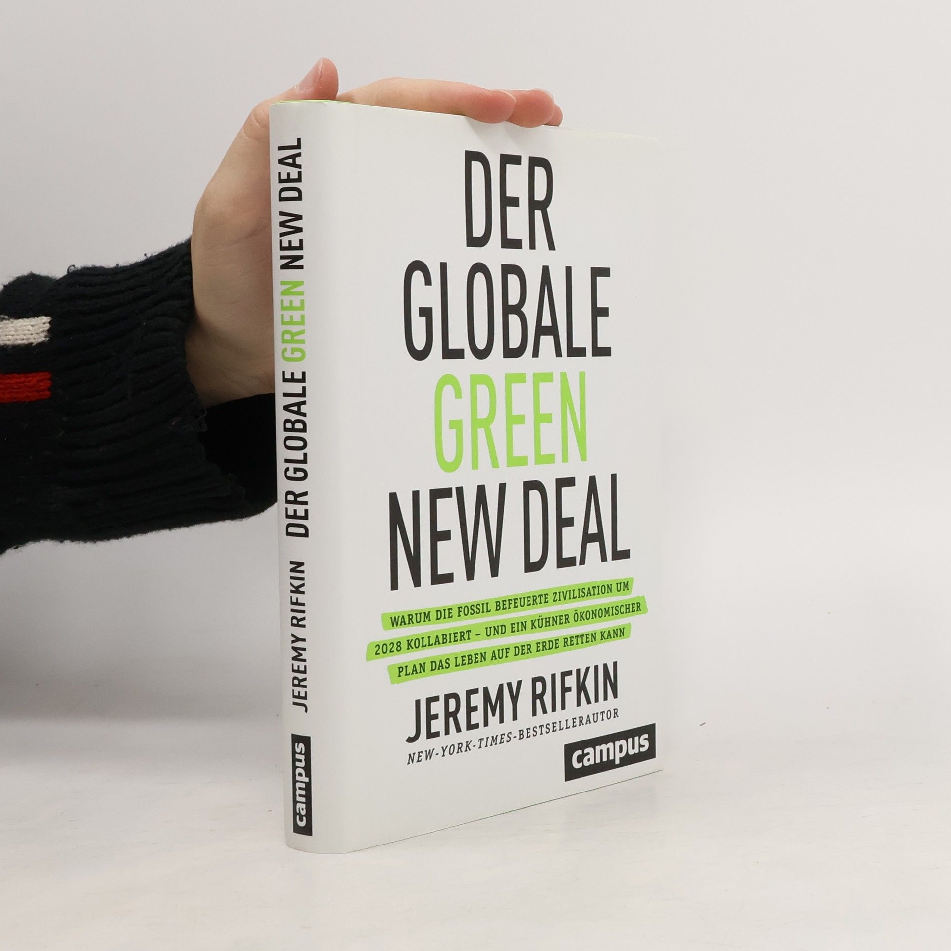 Jeremy Rifkin Der globale Green New Deal