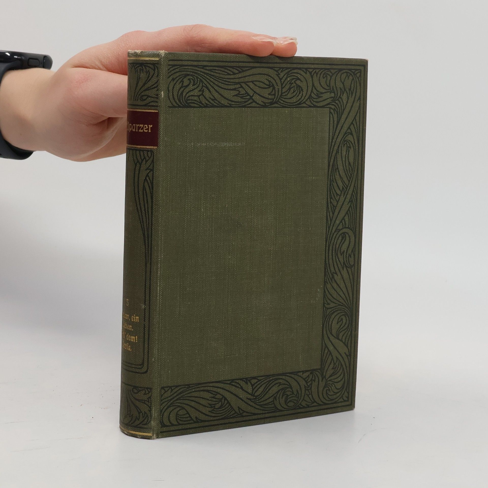 Grillparzers Werke. Fünfter Band