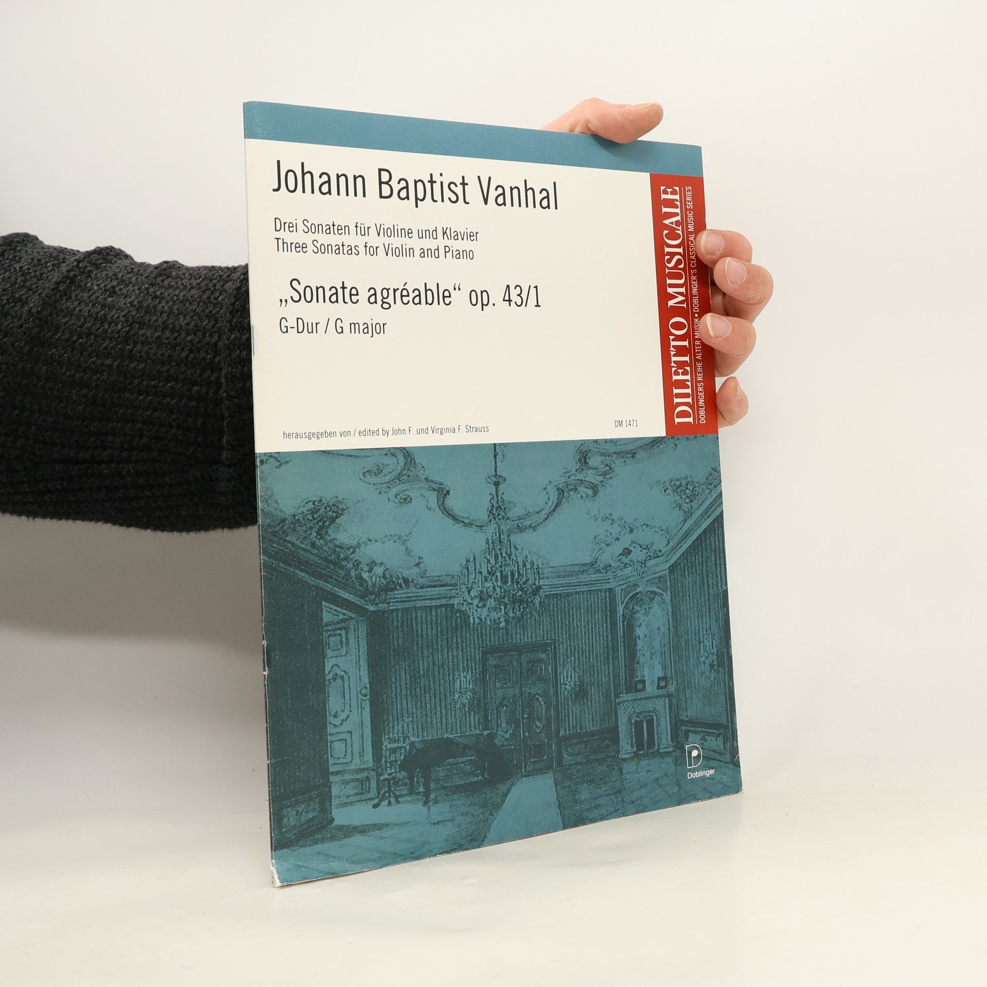 Drei Sonaten für Violine und Klavier