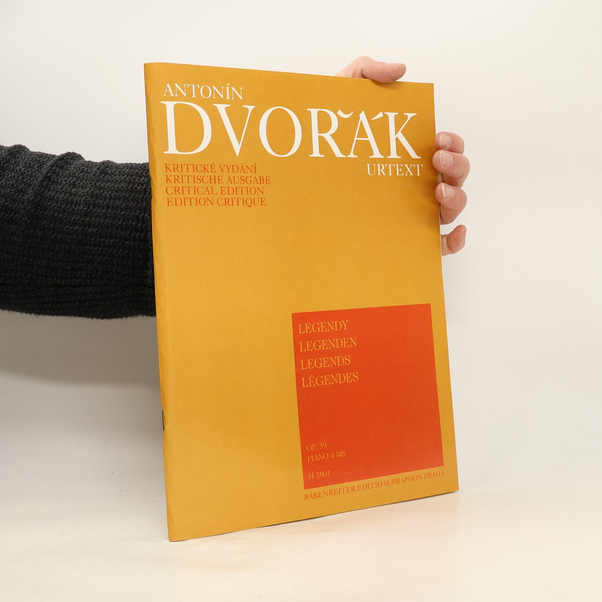 Collectif d'auteurs Antonín Dvořák urtext - kritické vydání