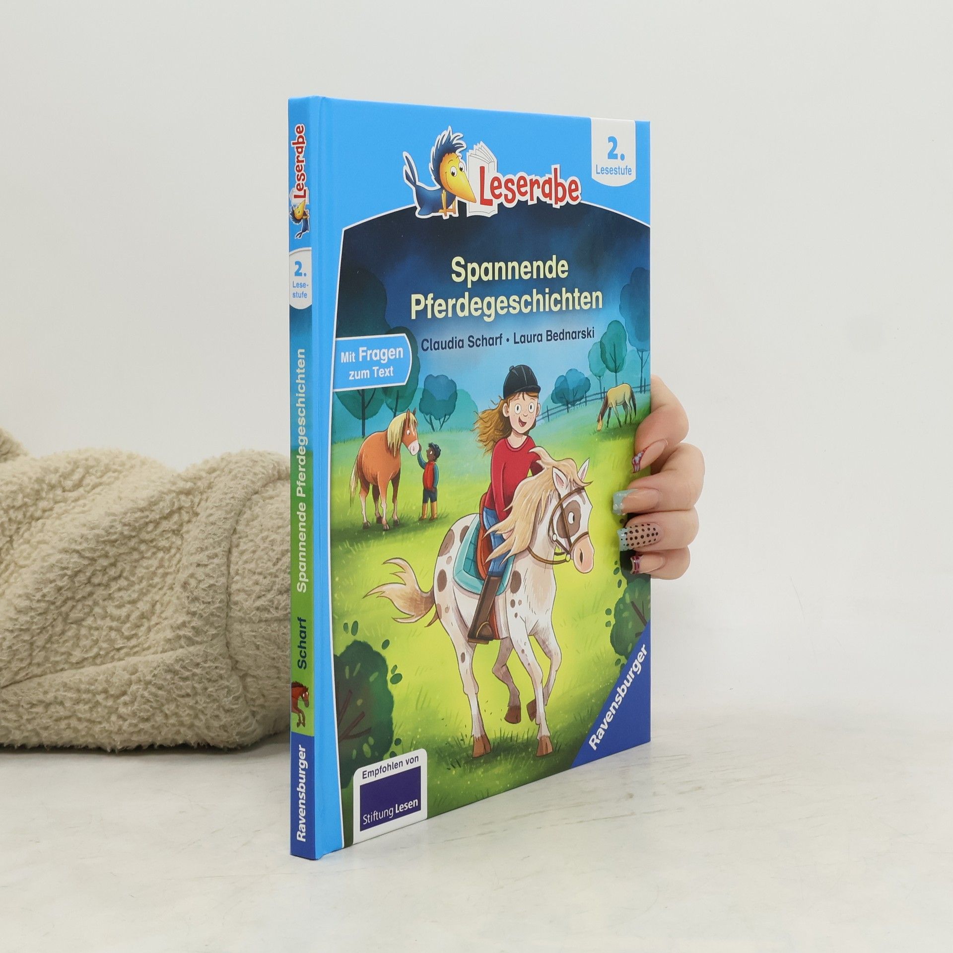 Spannende Pferdegeschichten - Lesen lernen mit dem Leseraben - Erstlesebuch - Kinderbuch ab 7 Jahren - Lesen üben 2. Klasse Mädc
