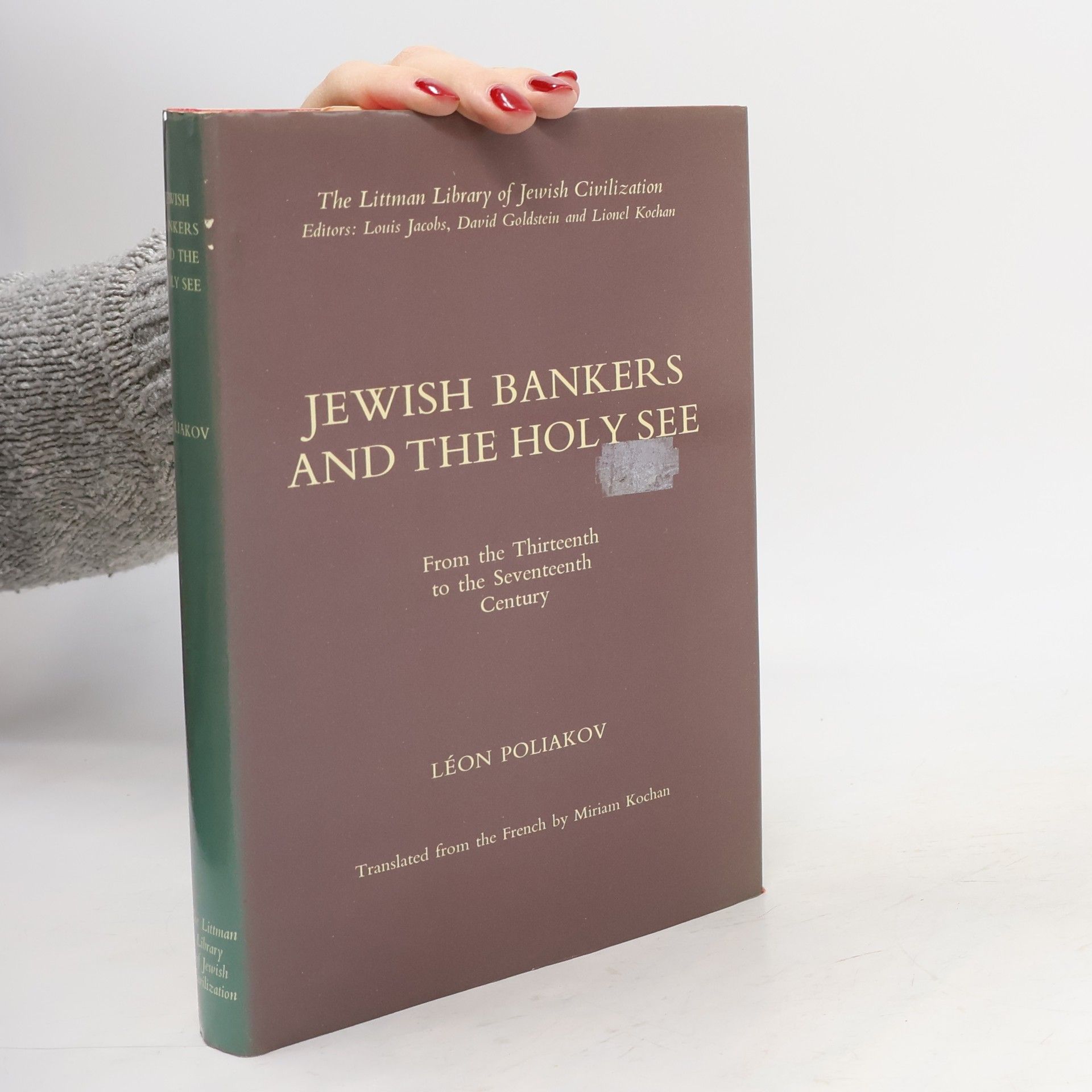 The Littman Library of Jewish Civilization: Jewish Bankers and the Holy See