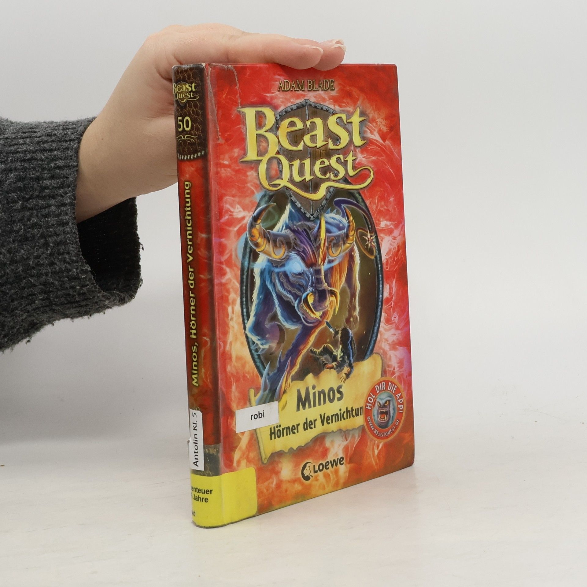 Adam Blade Minos, Hörner der Vernichtung