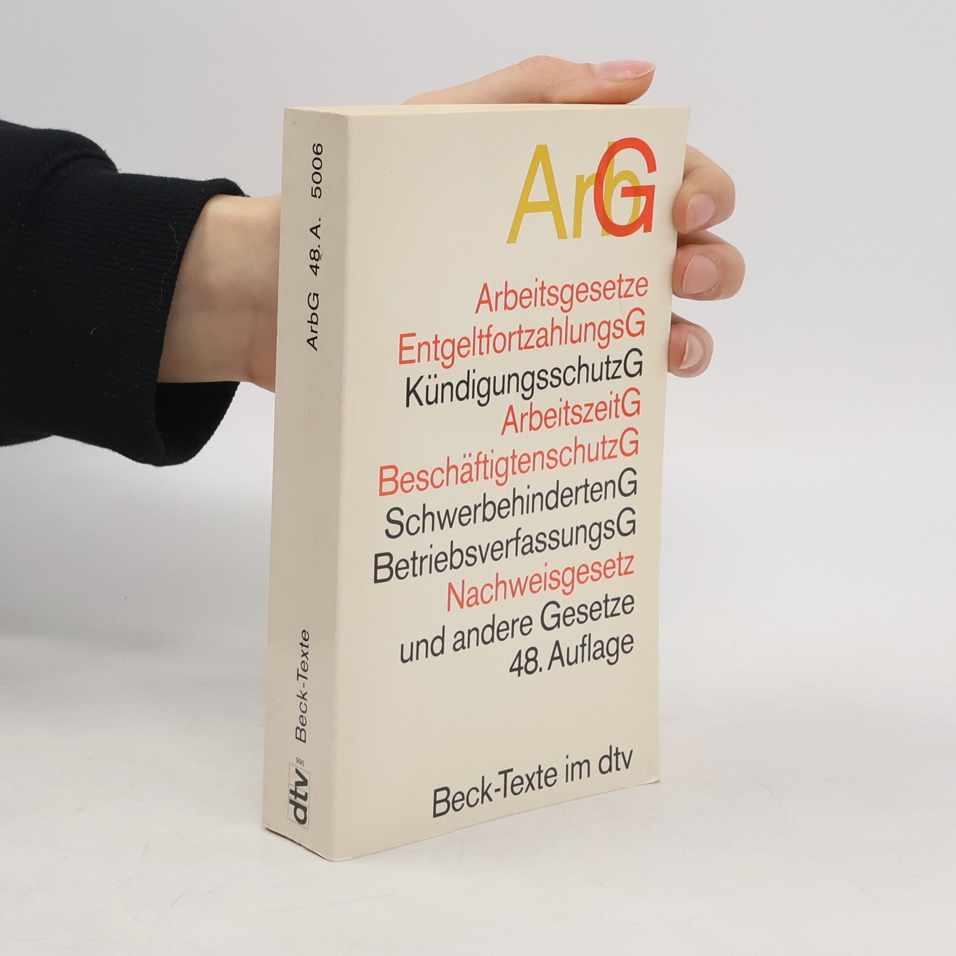 Kolektív autorov Arbeitsgesetze