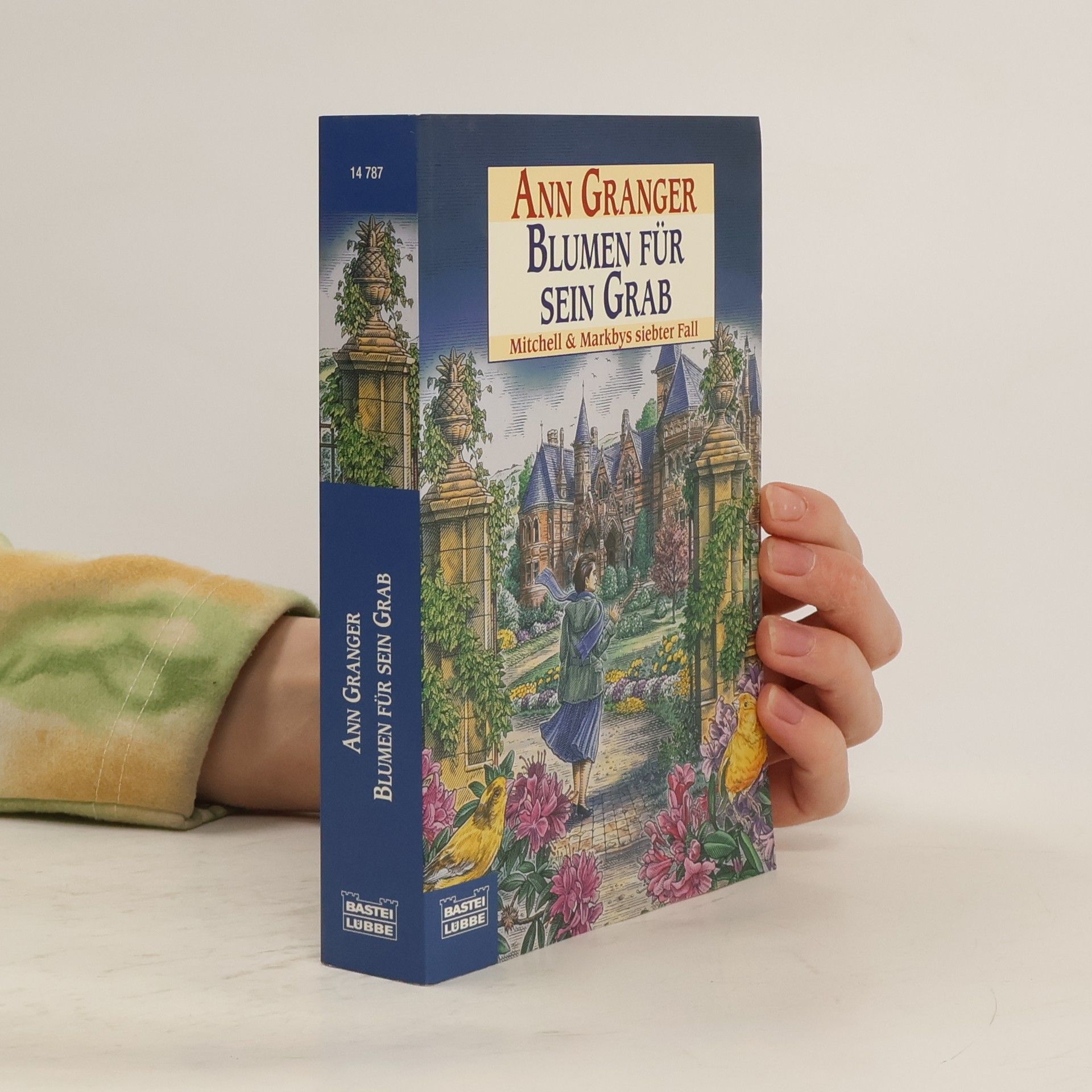 Ann Granger Blumen für sein Grab