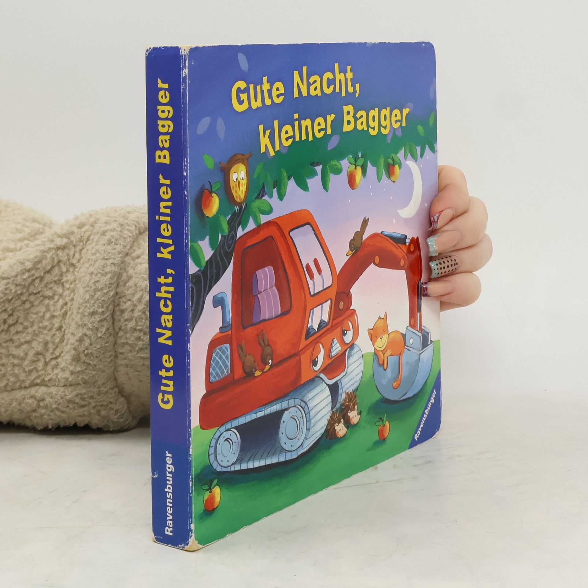Sabine Kraushaar Gute Nacht, kleiner Bagger