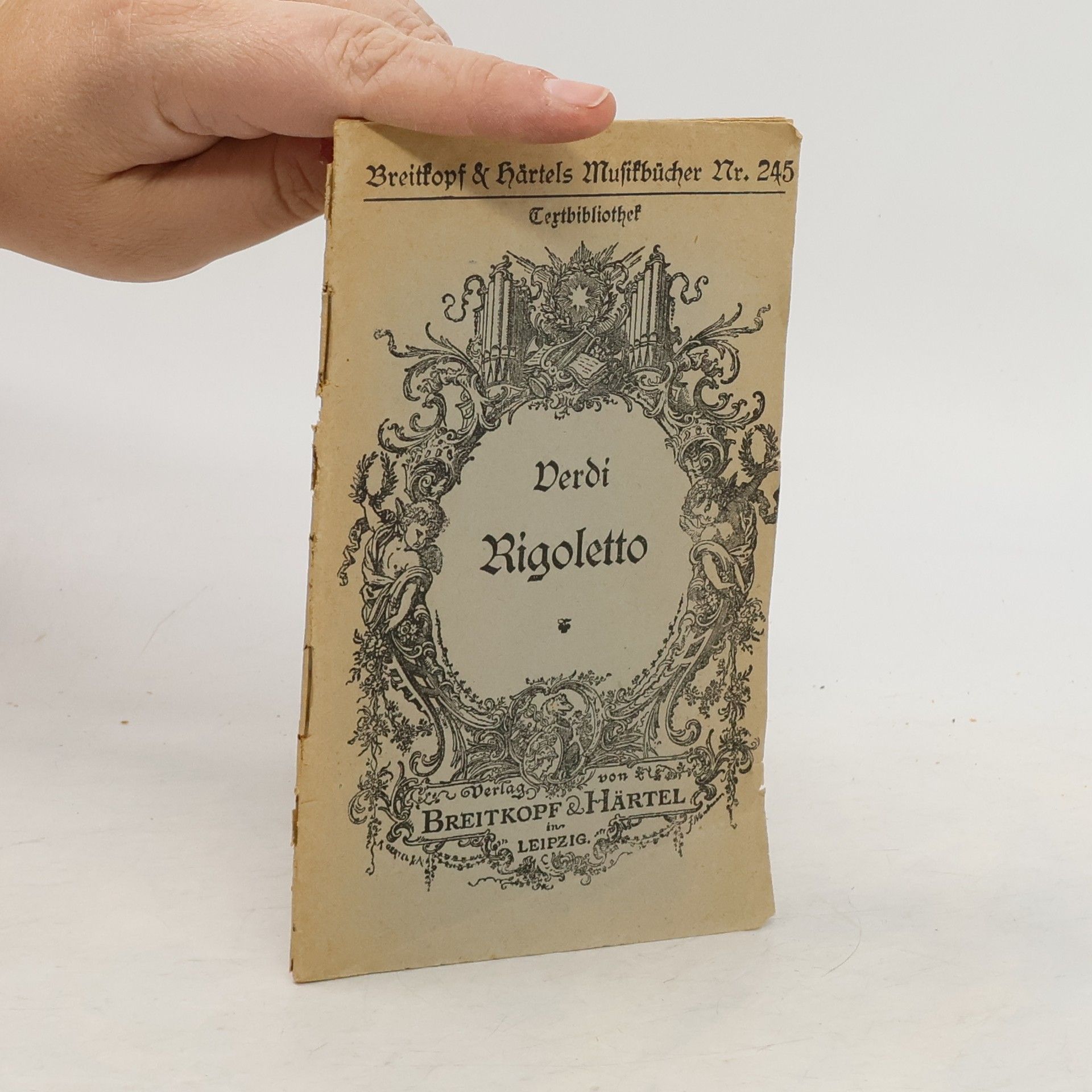 F. M. Piave Rigoletto. Oper in vier Akten