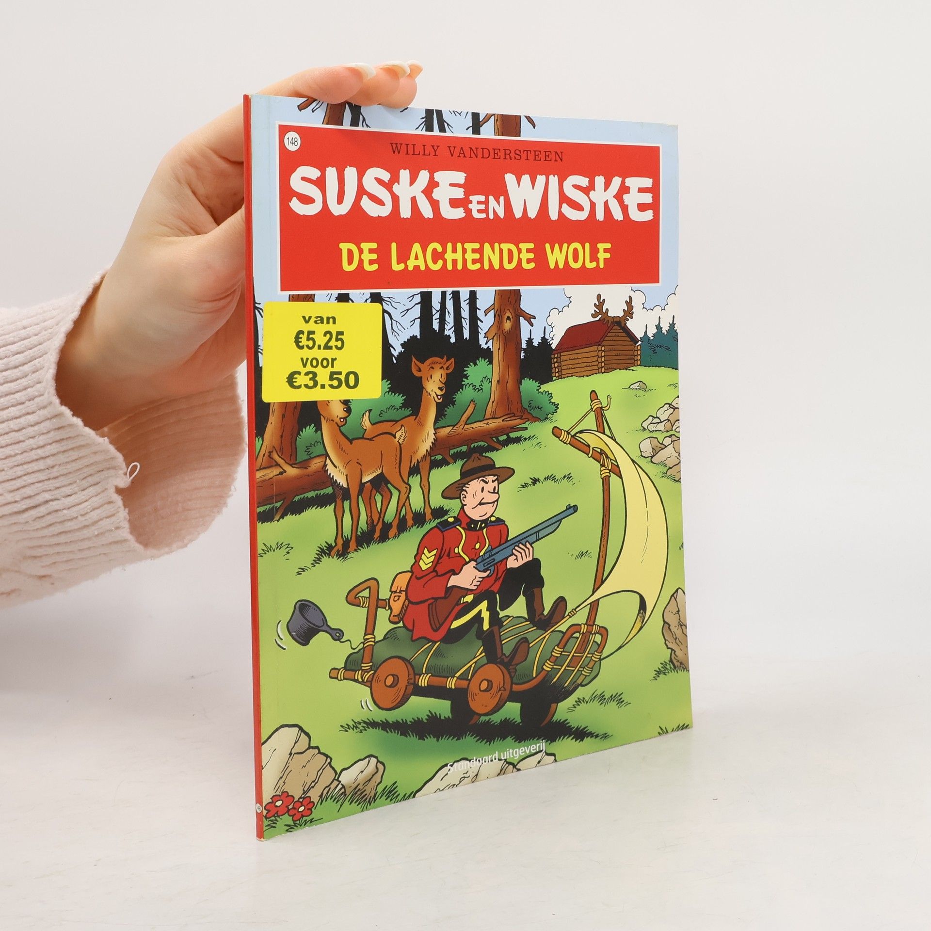 Willy Vandersteen Suske en Wiske - 148: De lachende wolf