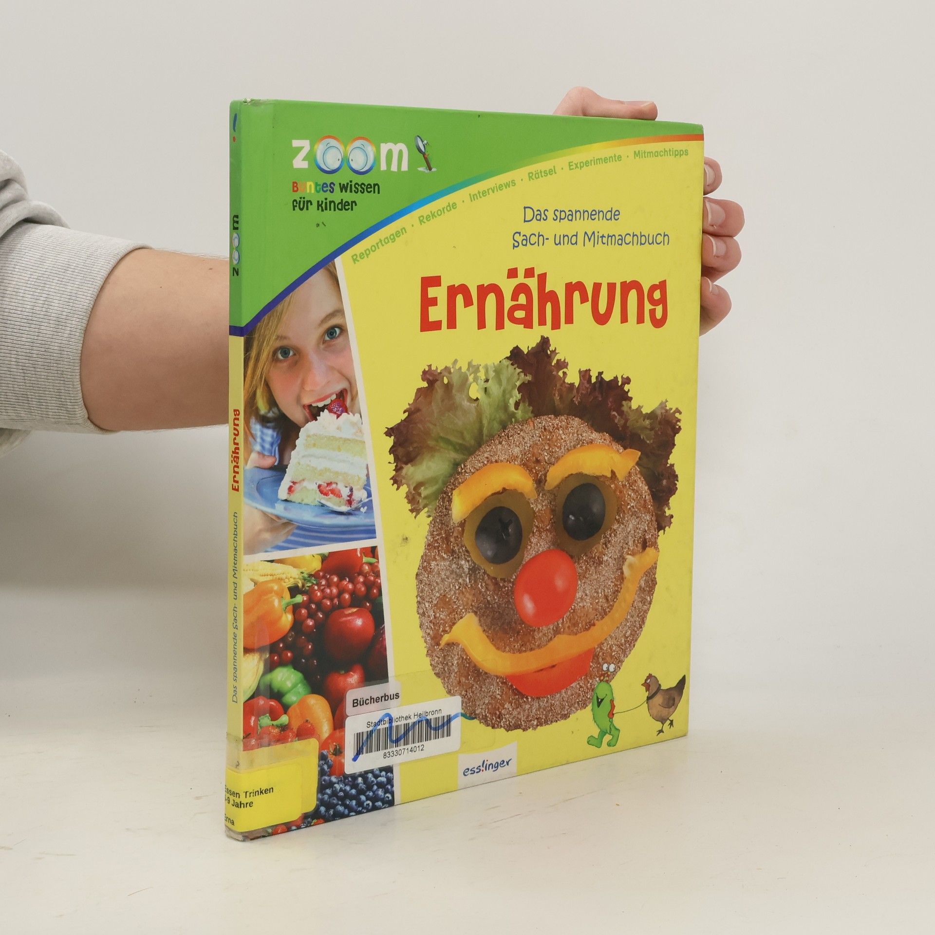 Das spannende Sach- und Mitmachbuch Ernährung