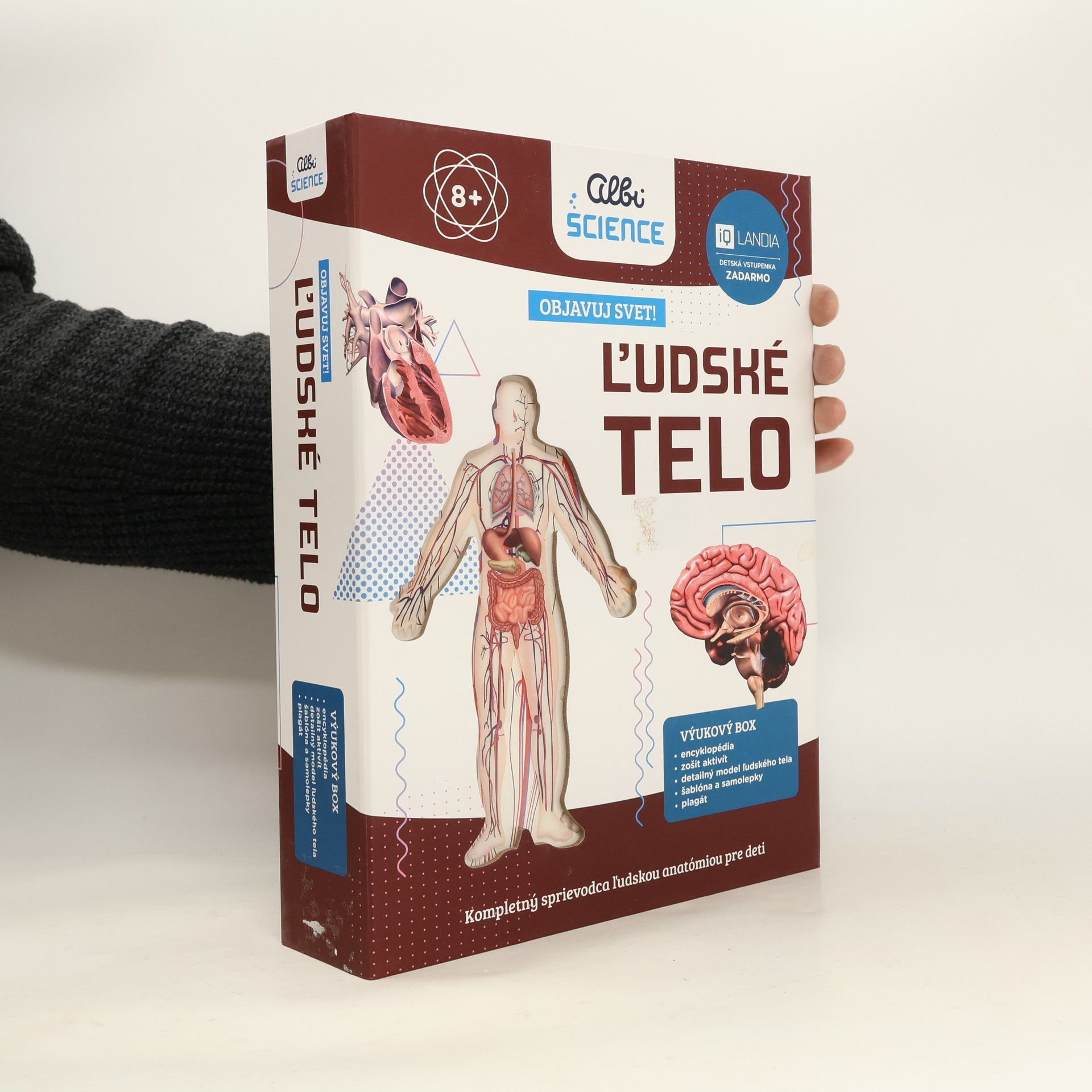 Collectif d'auteurs Ľudské telo: obrazový sprievodca ľudskou anatómiou