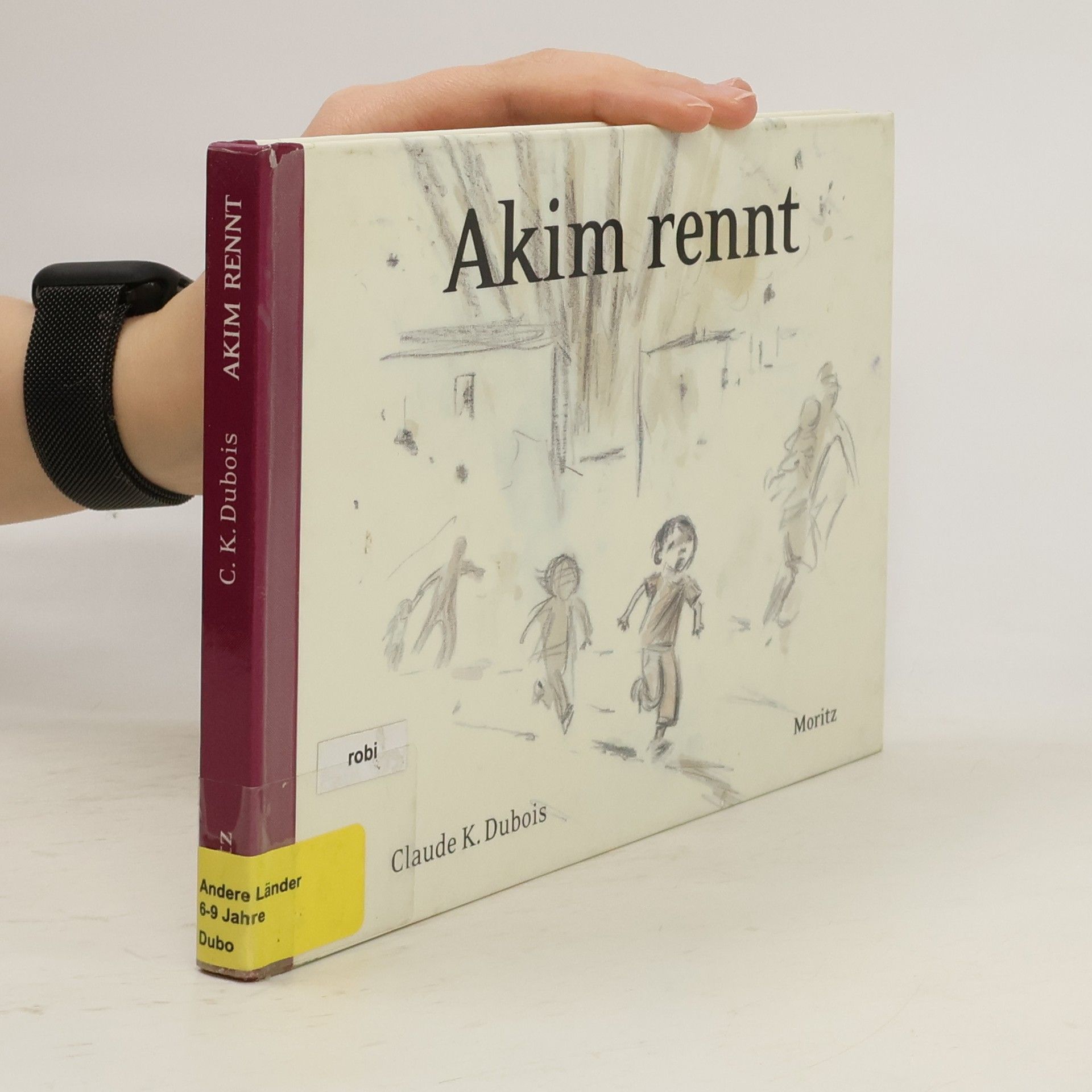 Claude K. Dubois Akim rennt