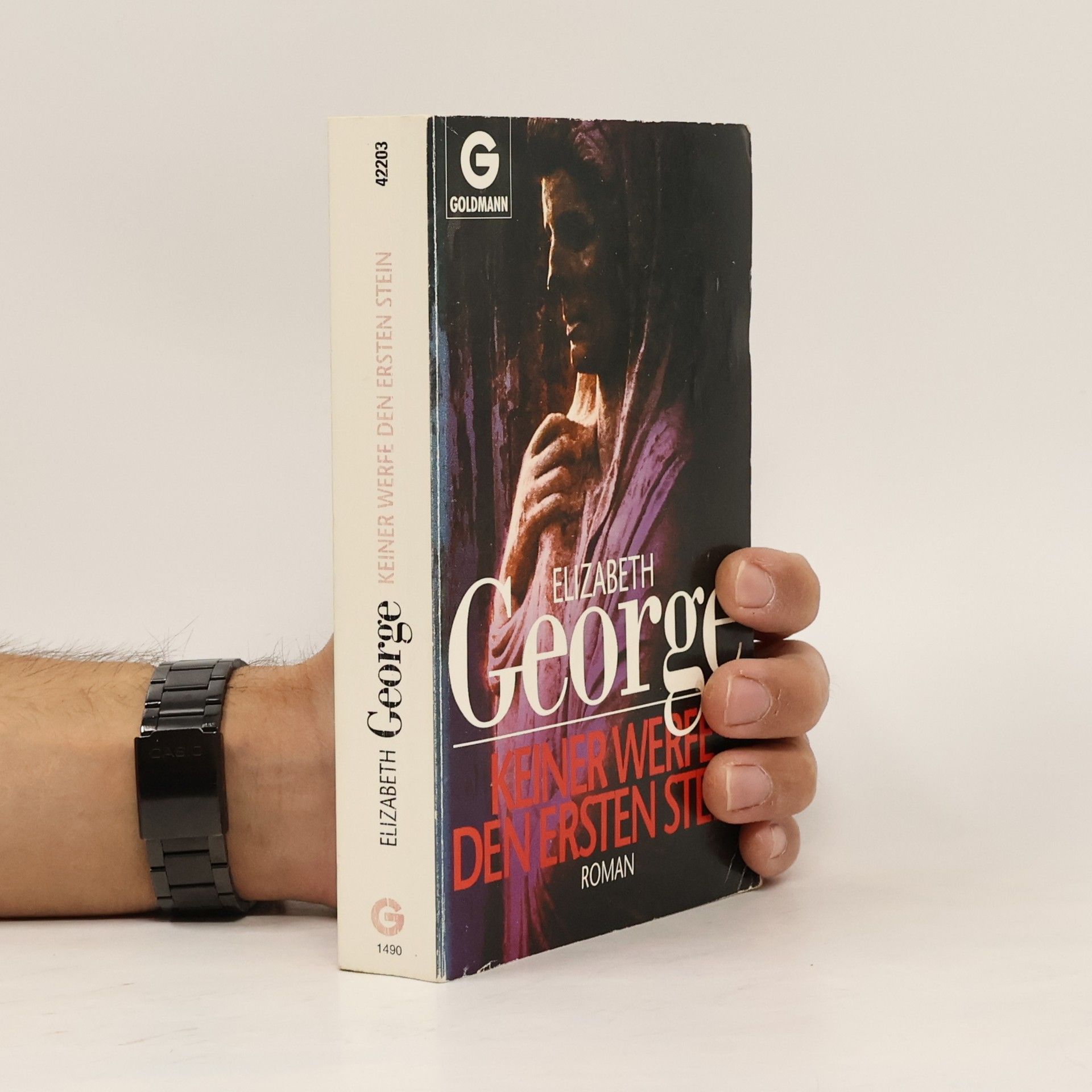 Elizabeth George Keiner werfe den ersten Stein