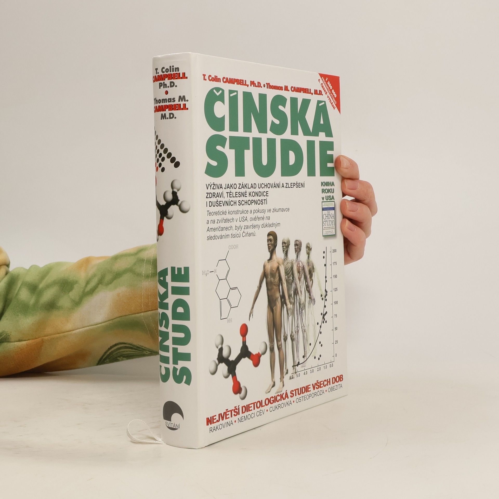 T. Colin Campbell Čínská studie : výživa jako základ uchování a zlepšení zdraví, tělesné kondice i duševních schopností