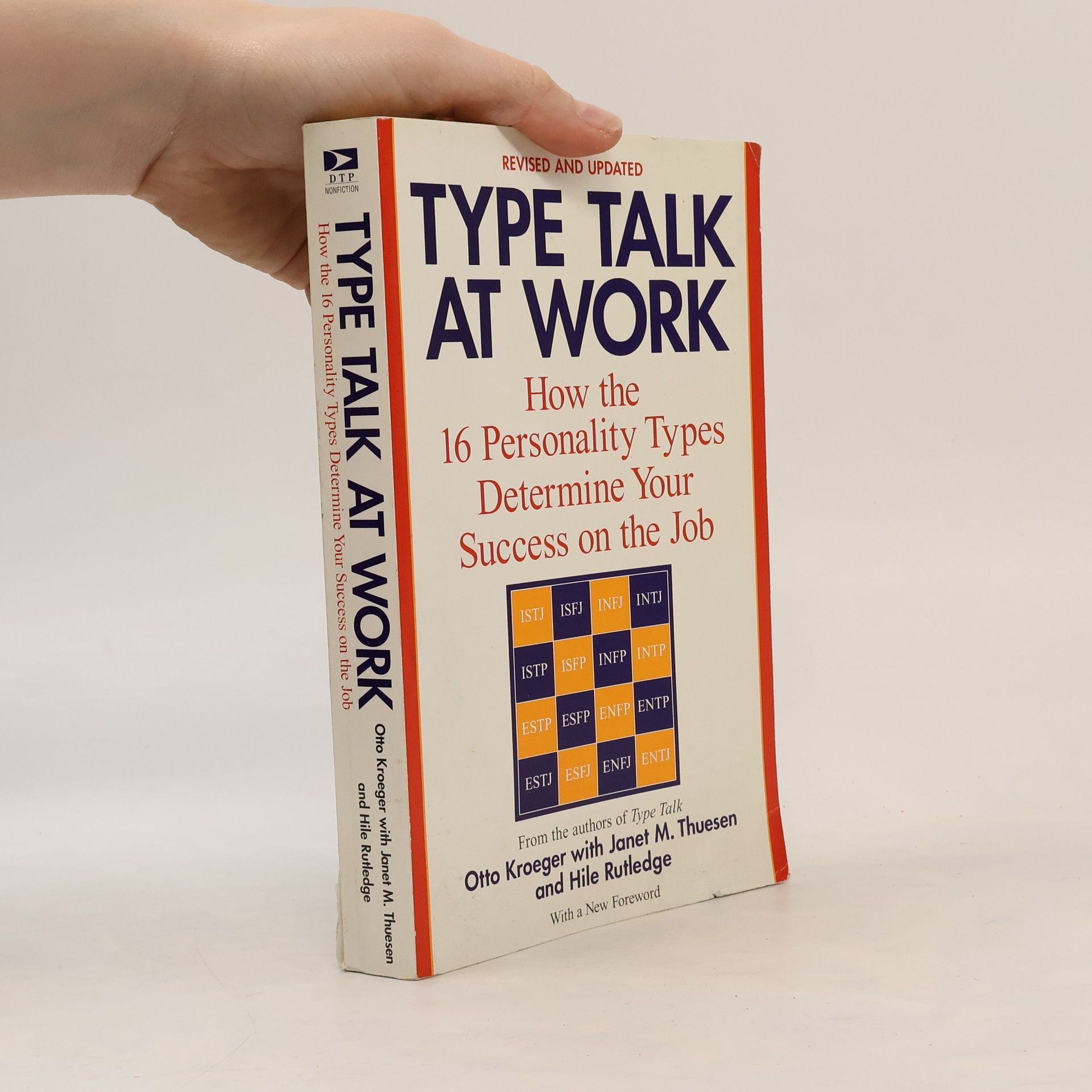 Otto Kroeger Type Talk at Work