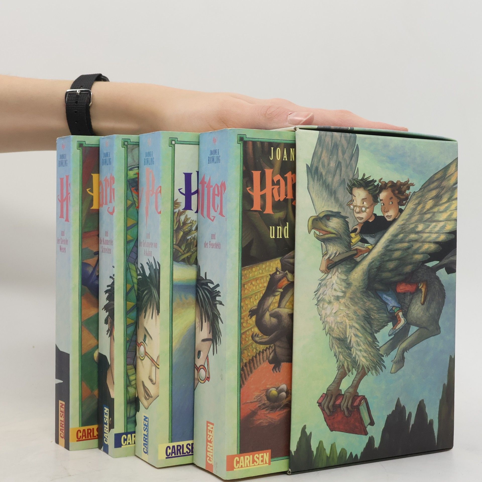 J. K. Rowling Harry Potter ZauberBox. 4 Bände