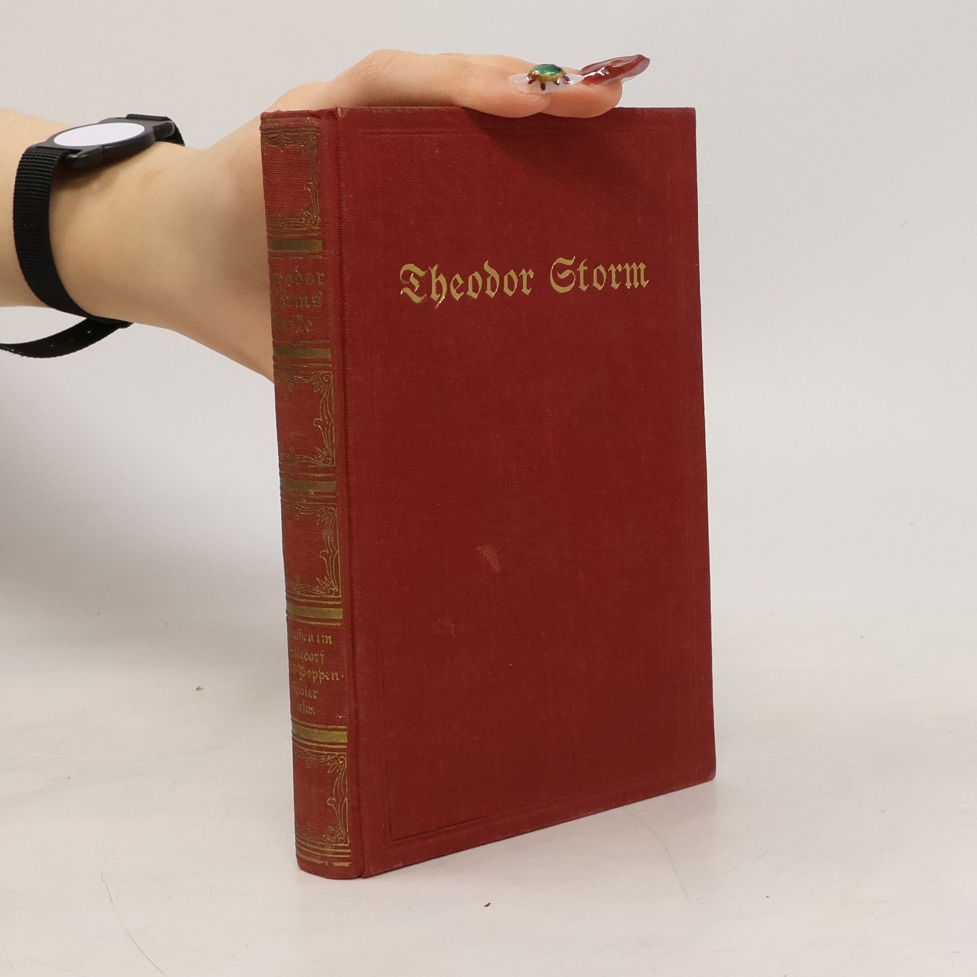Theodor Storm Theodor Storms Werke