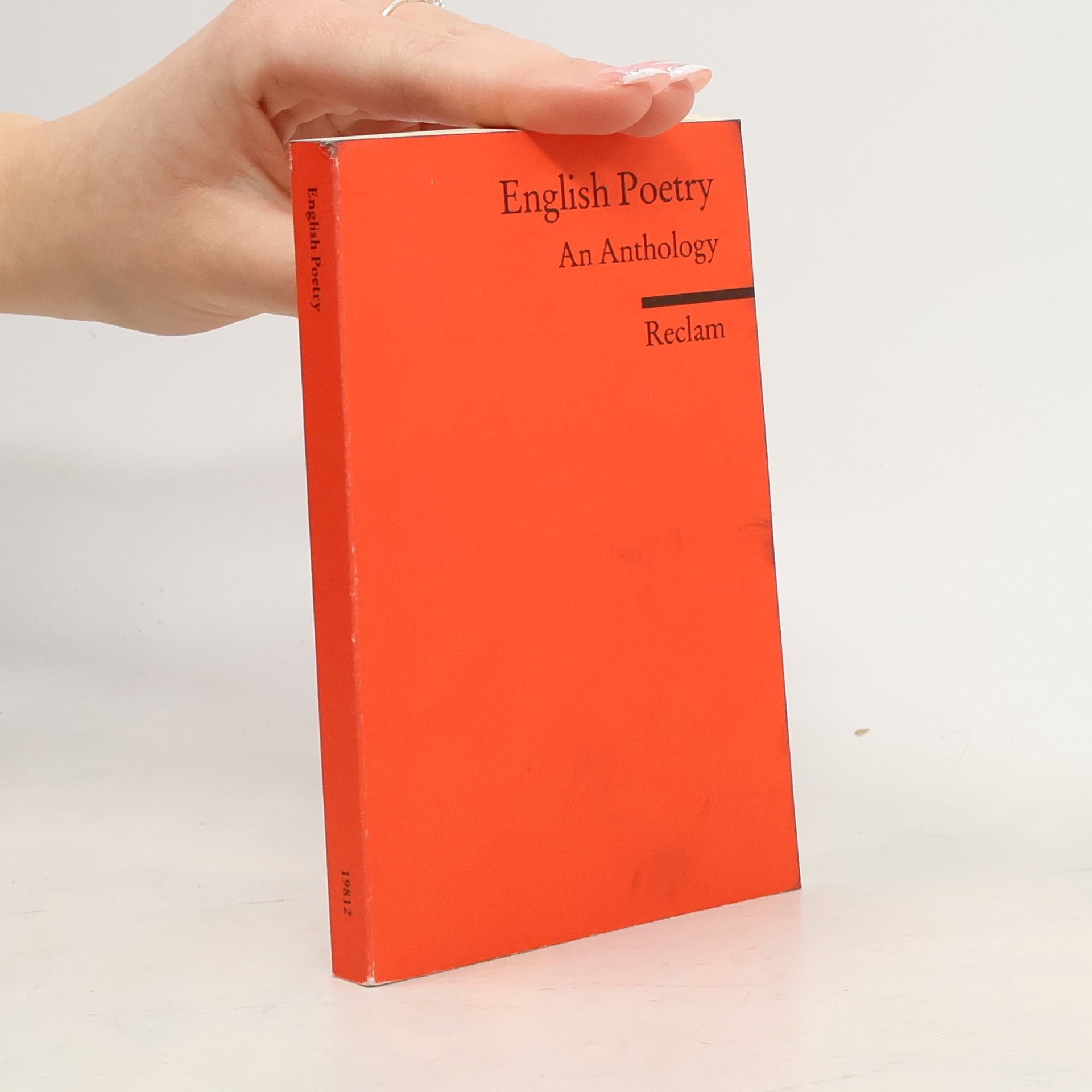 Reclams Universal-Bibliothek: English Poetry