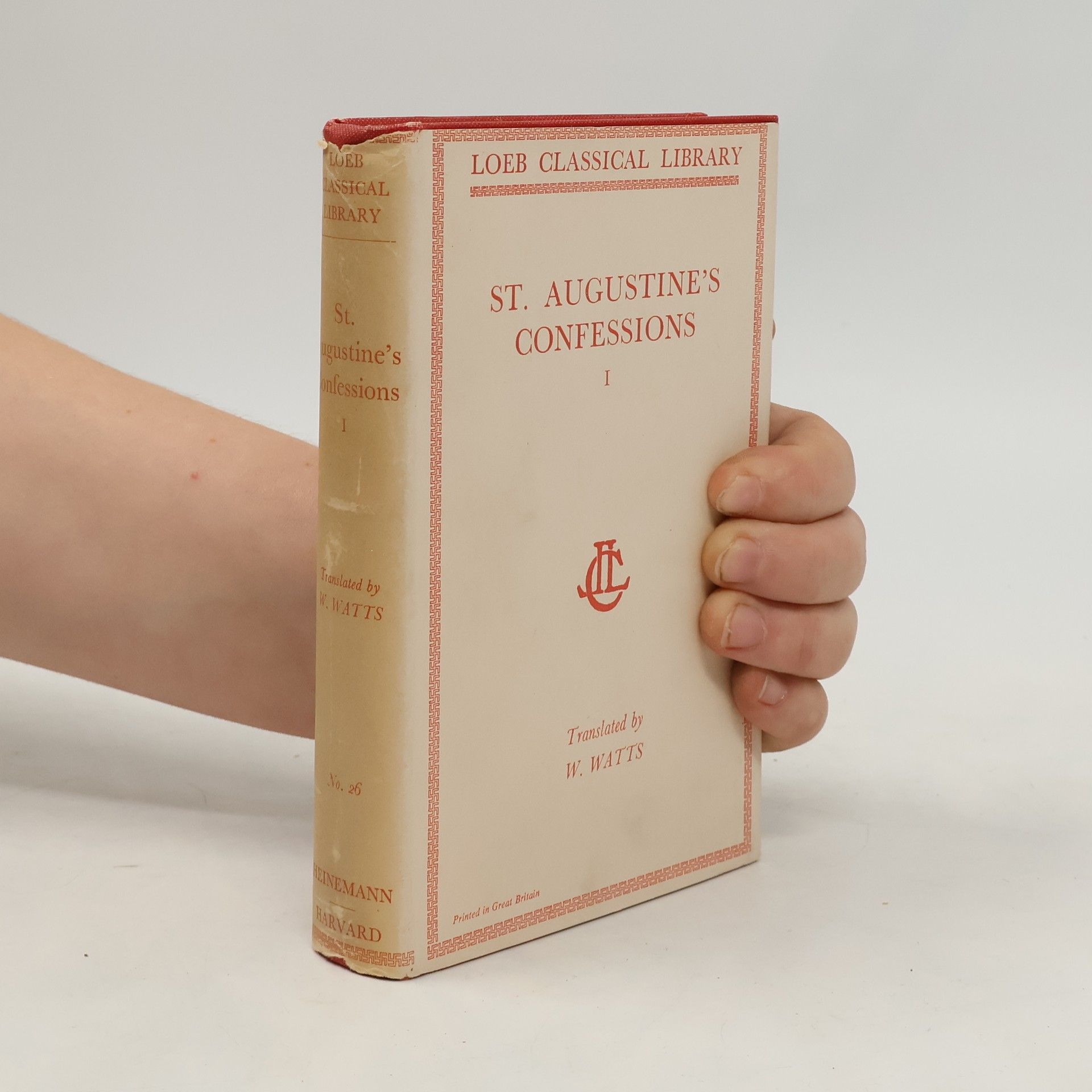 Aurelius Augustinus St. Augustine's Confessions I