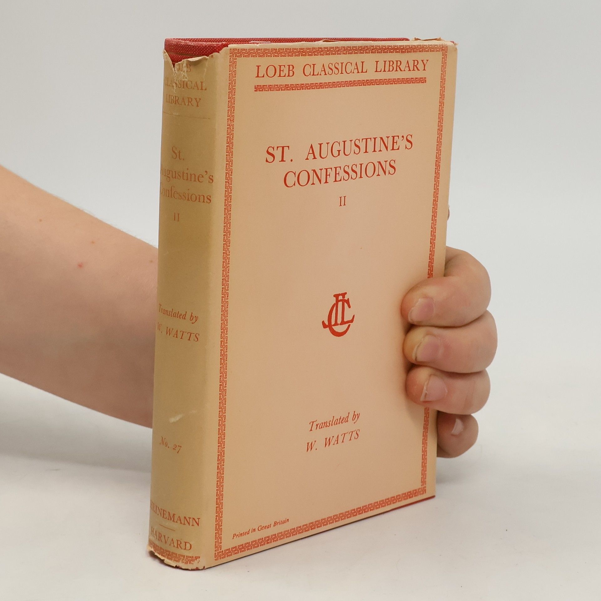 Aurelius Augustinus St. Augustine's Confessions II