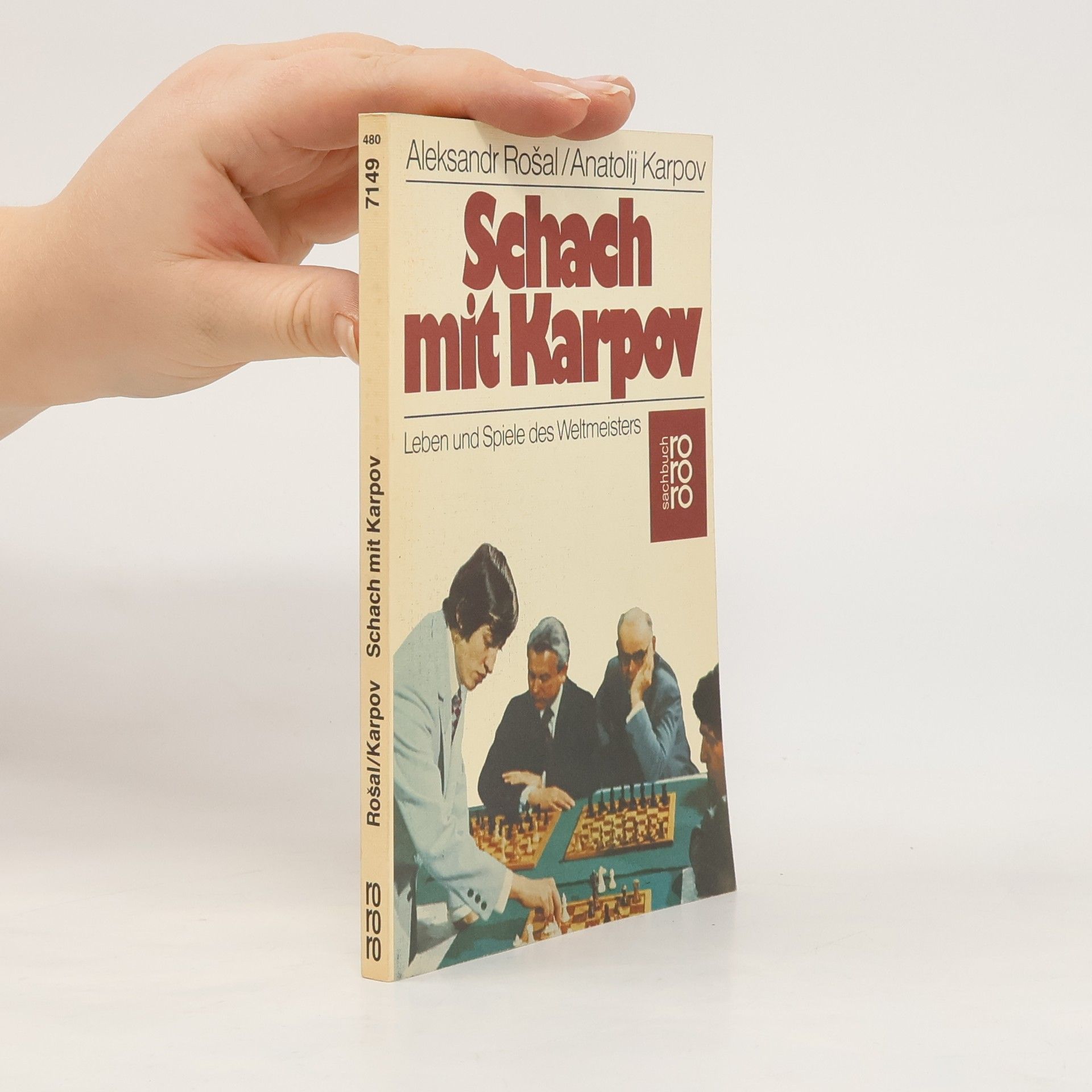 Aleksandr B. Ros alʹ Schach mit Karpov