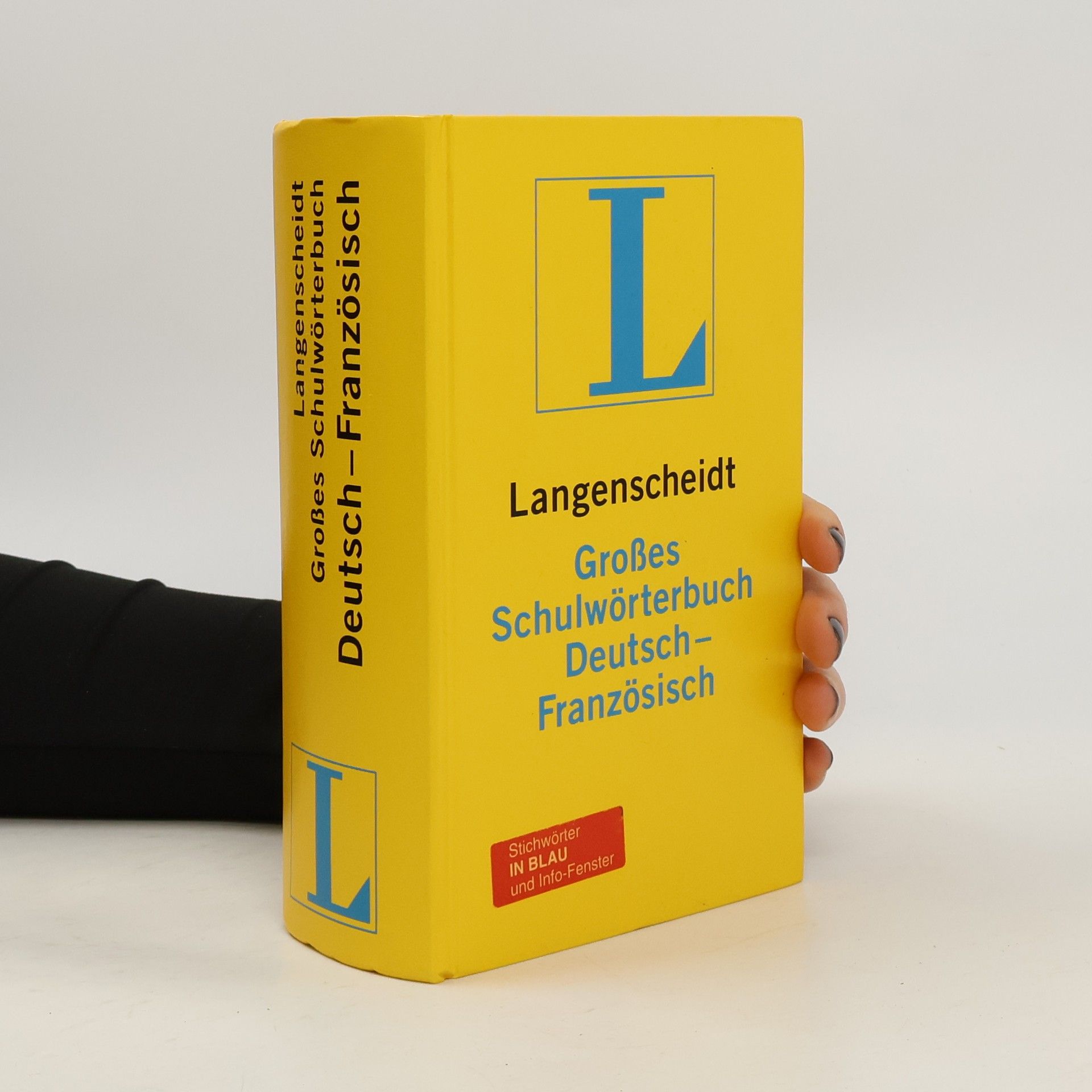 Langenscheidts großes Schulwörterbuch Deutsch-Französisch