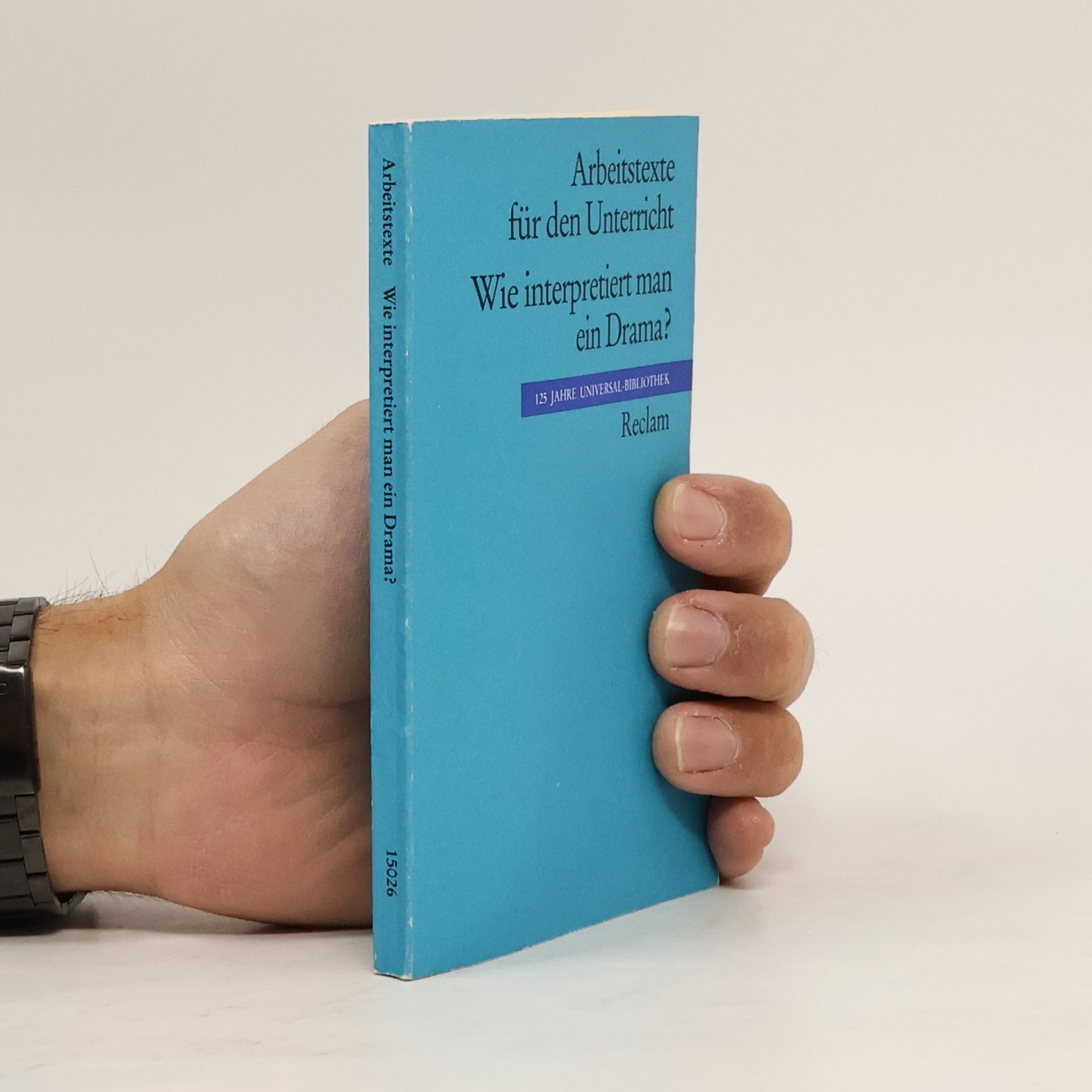 Hans Dieter Gelfert Wie interpretiert man ein Drama?