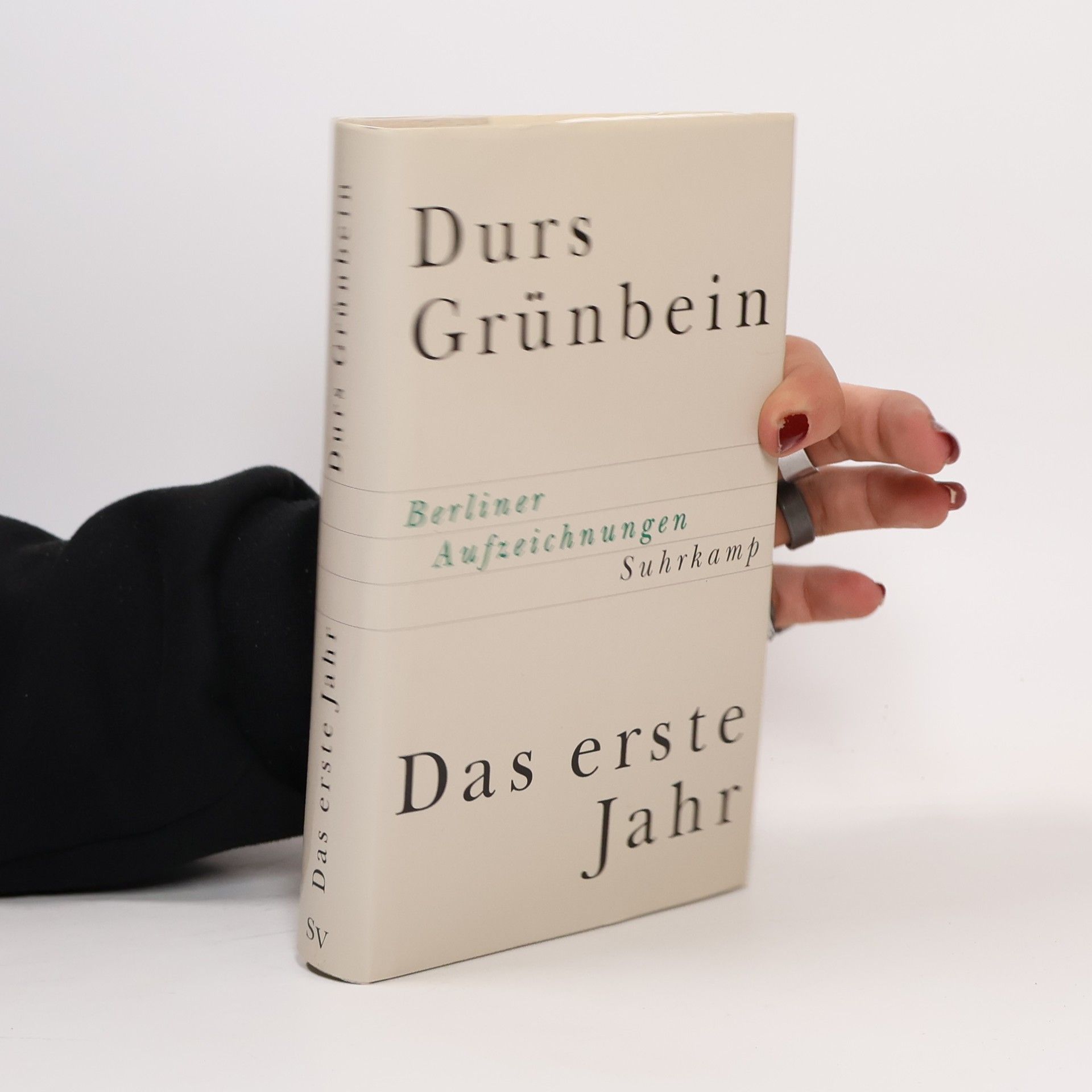 Durs Grünbein Das erste Jahr