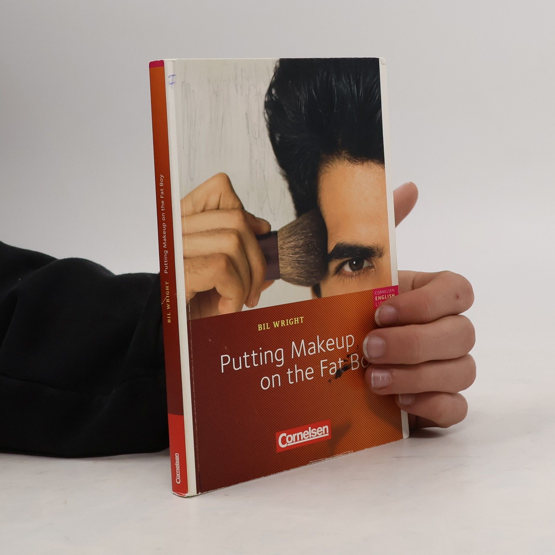 Bil Wright Putting makeup on the fat boy