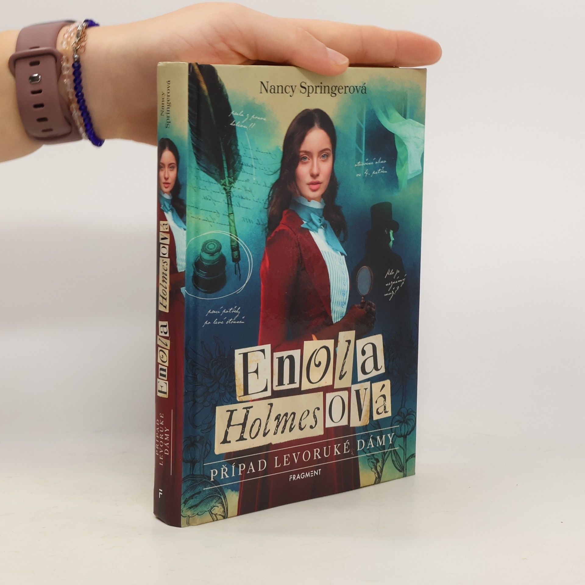 Nancy Springer Enola Holmesová. Případ levoruké dámy