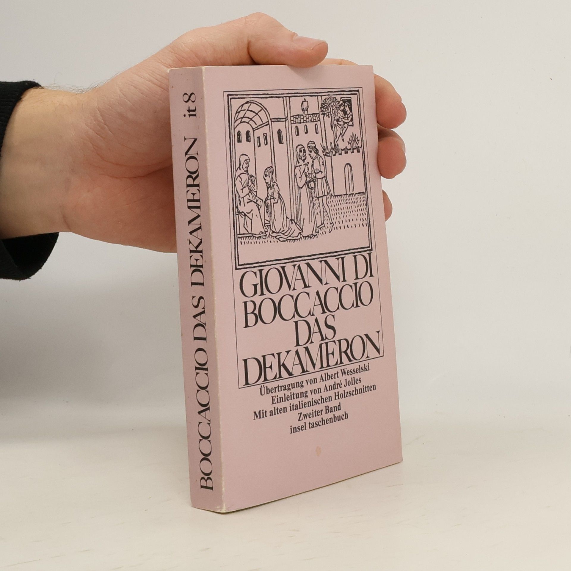 Giovanni Boccaccio Das Dekameron. Tl.2. Einl. v. Andre Jolles