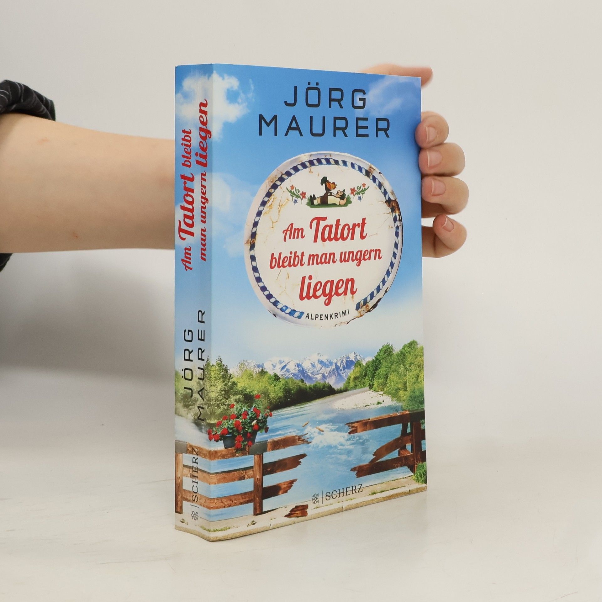 Jörg Maurer Am Tatort bleibt man ungern liegen