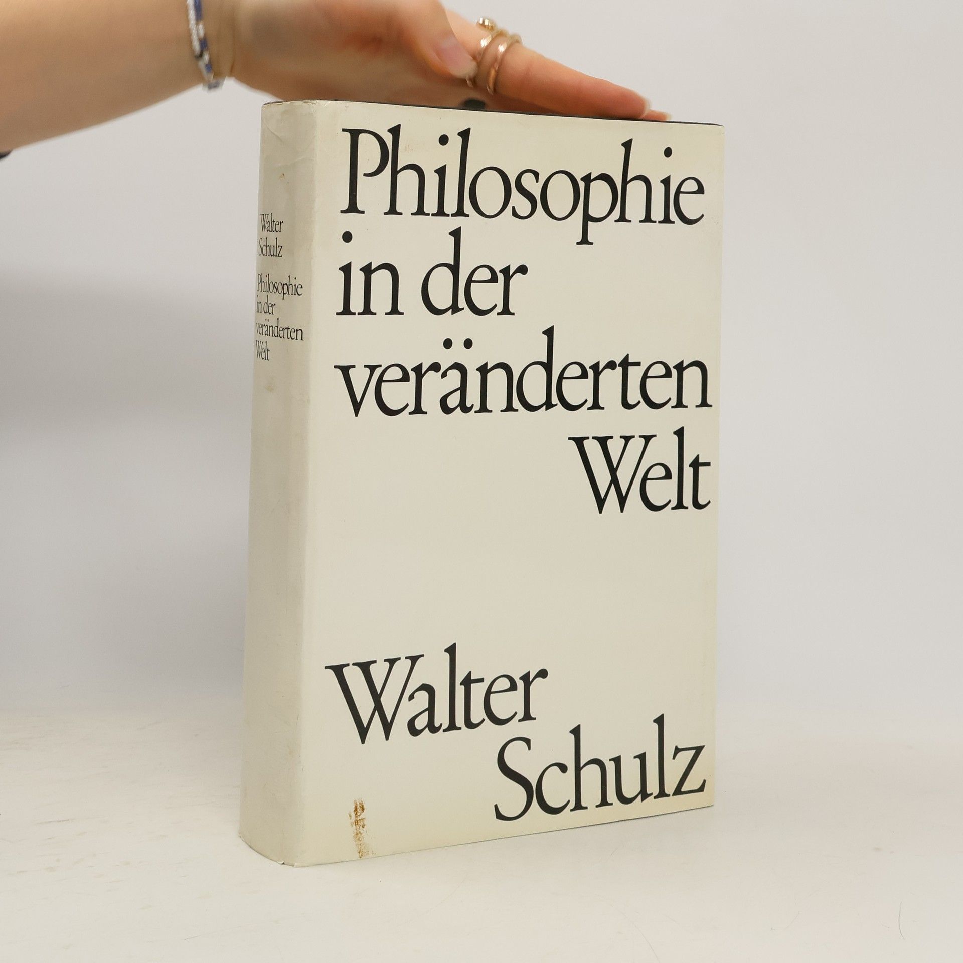 Walter Schulz Philosophie in der veränderten Welt