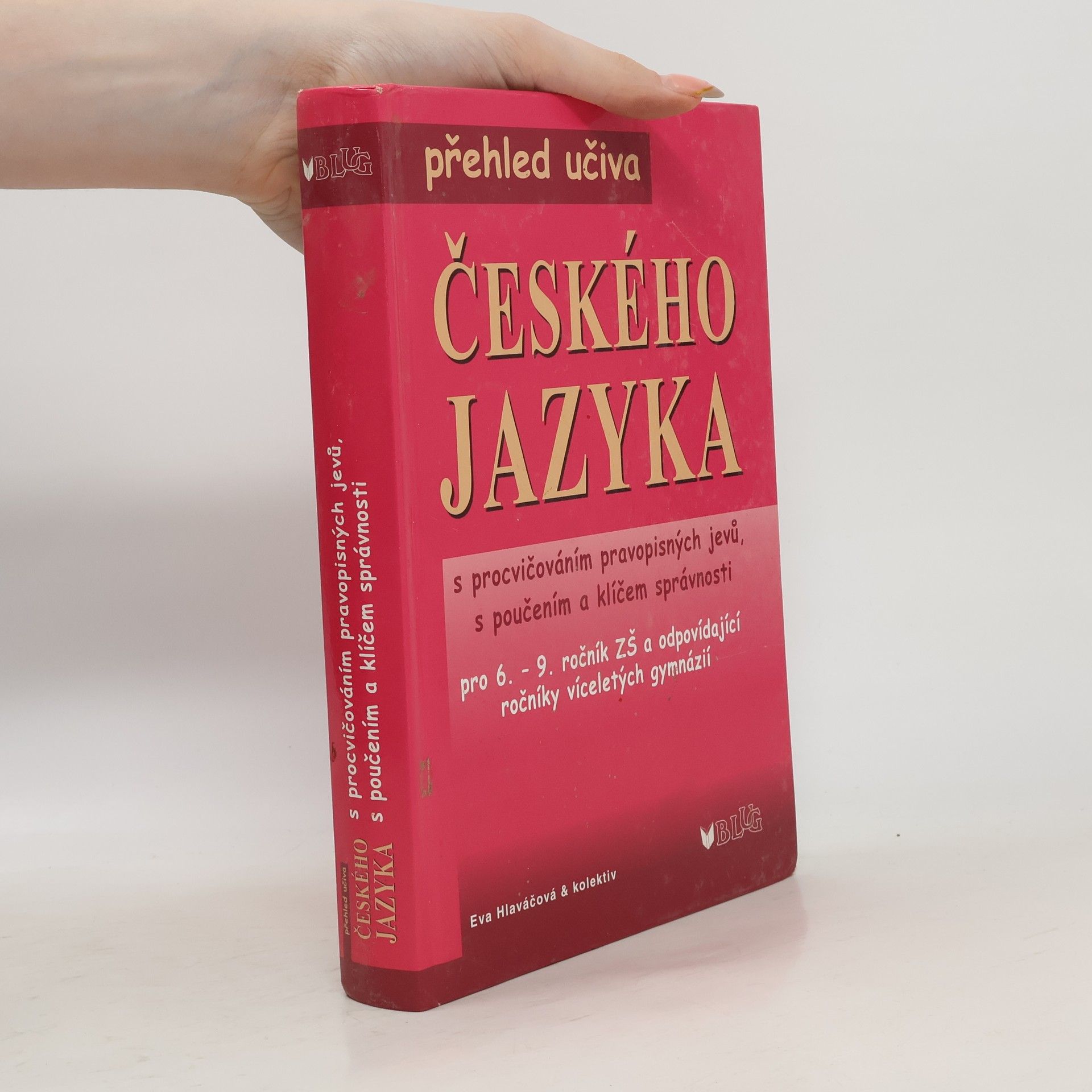 Kolektiv autorů Přehled učiva českého jazyka s procvičováním pravopisných jevů, s poučením a klíčem správnosti