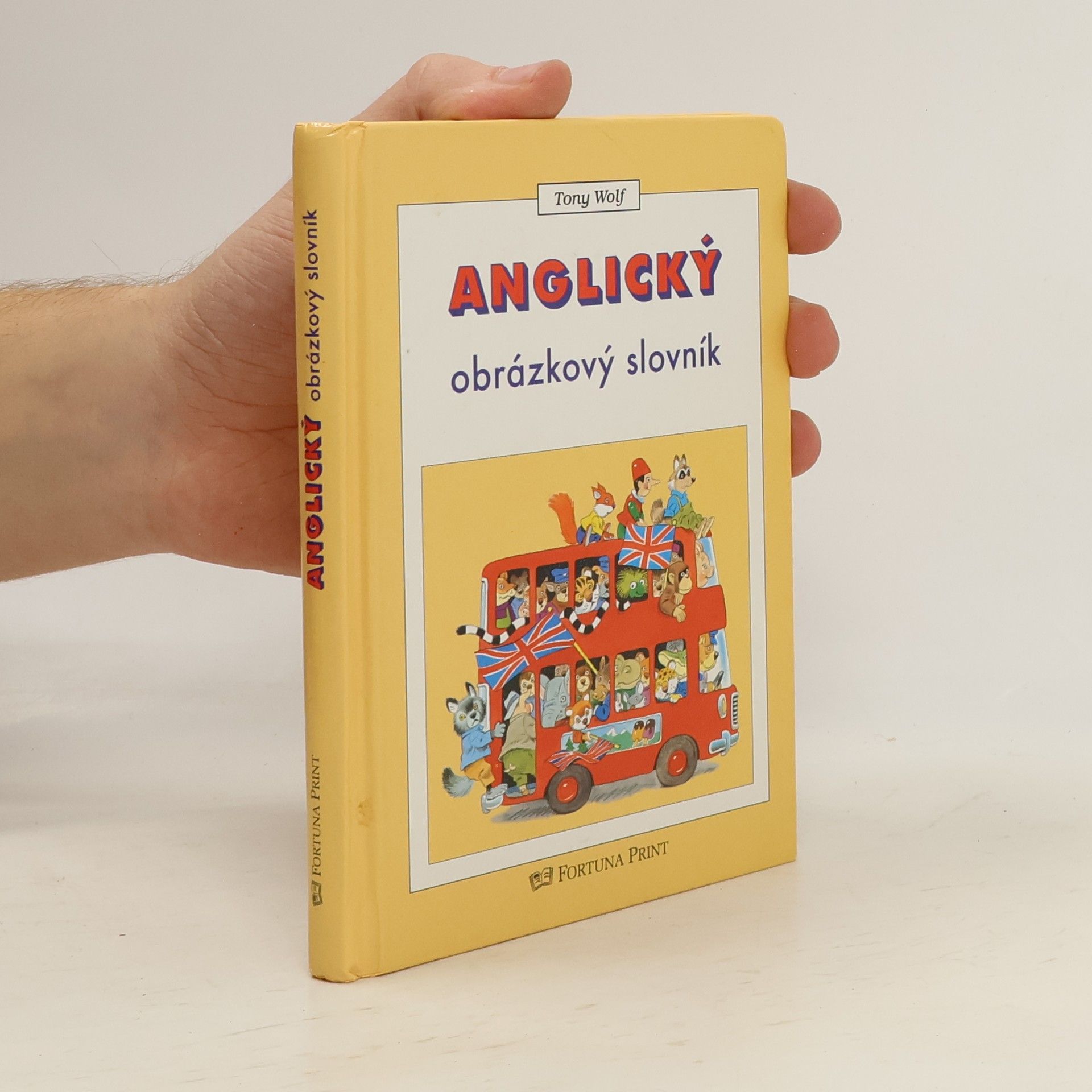 Tony Wolf Anglický obrázkový slovník
