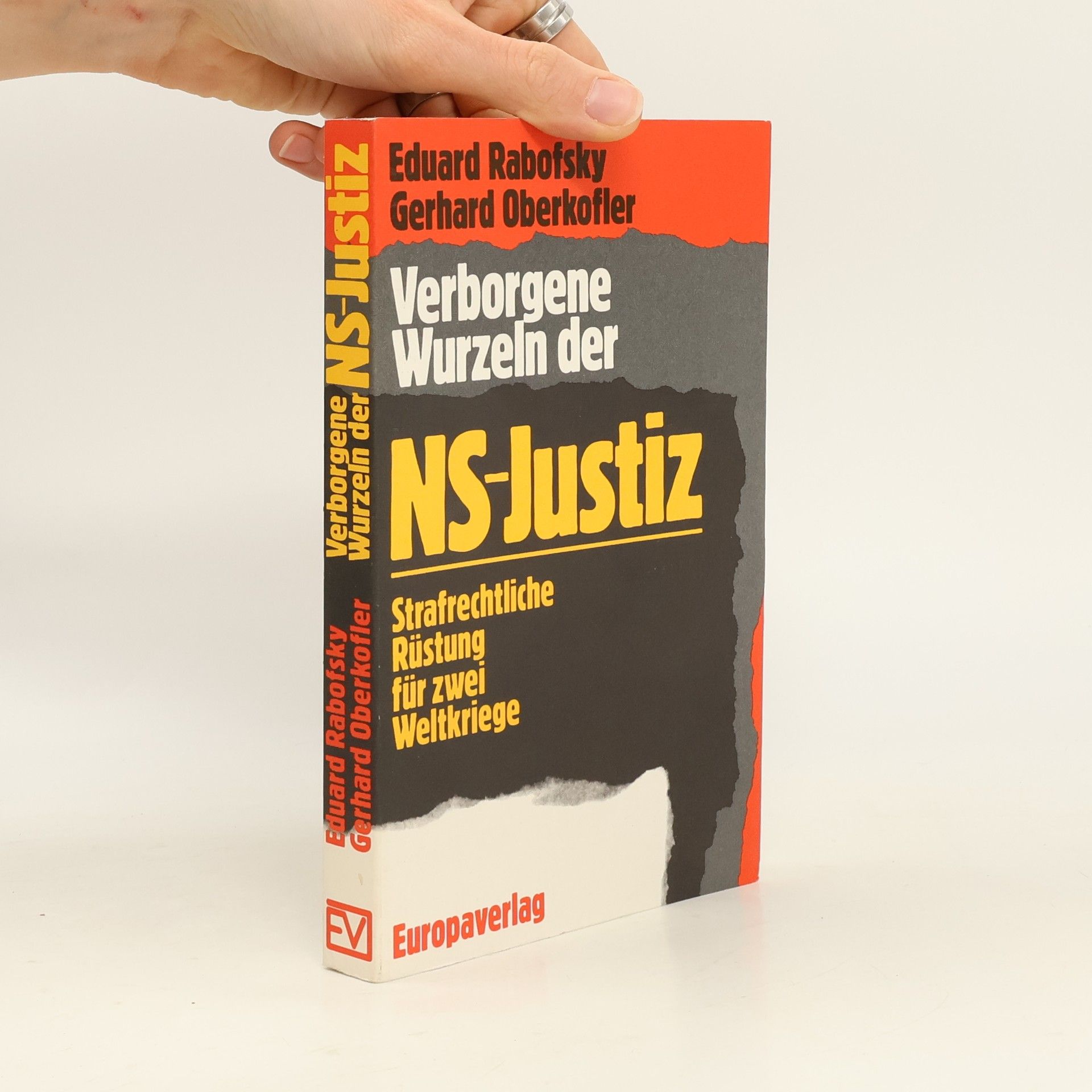 Verborgene Wurzeln der NS-Justiz