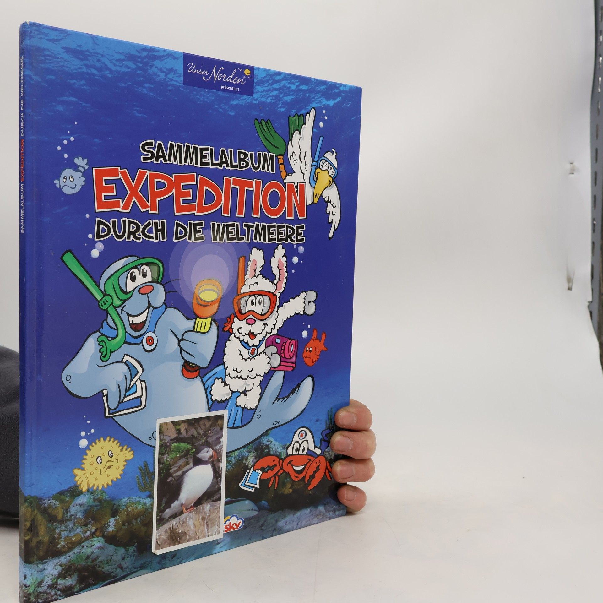 Sabine Häusner Sammelalbum Expedition durch die Weltmeere