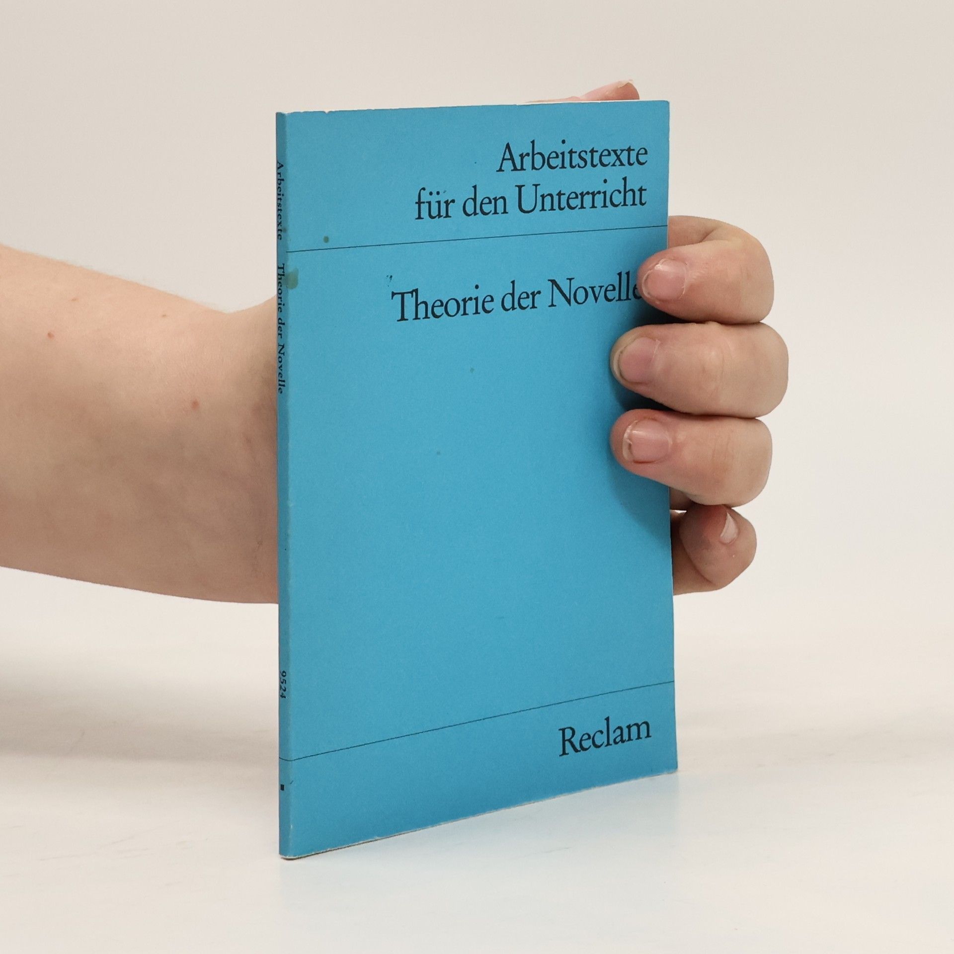 Auteurscollectief Theorie der Novelle