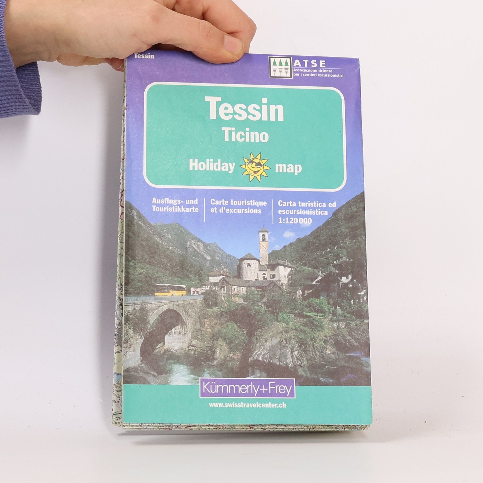 Autorenkollektiv Tessin Holiday Map 1:120 000