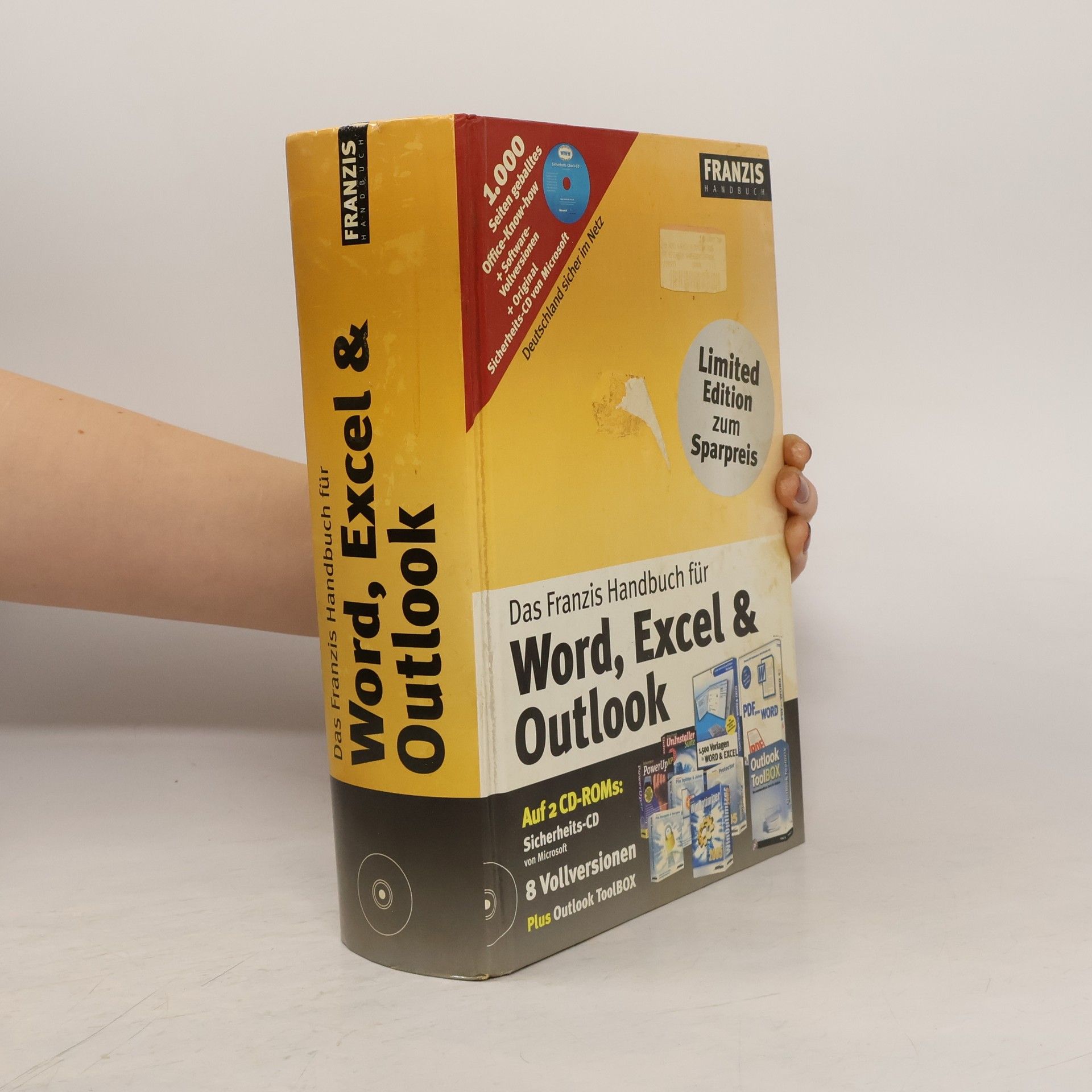 Kolektiv autorů Das Franzis-Handbuch für Word, Excel & Outlook