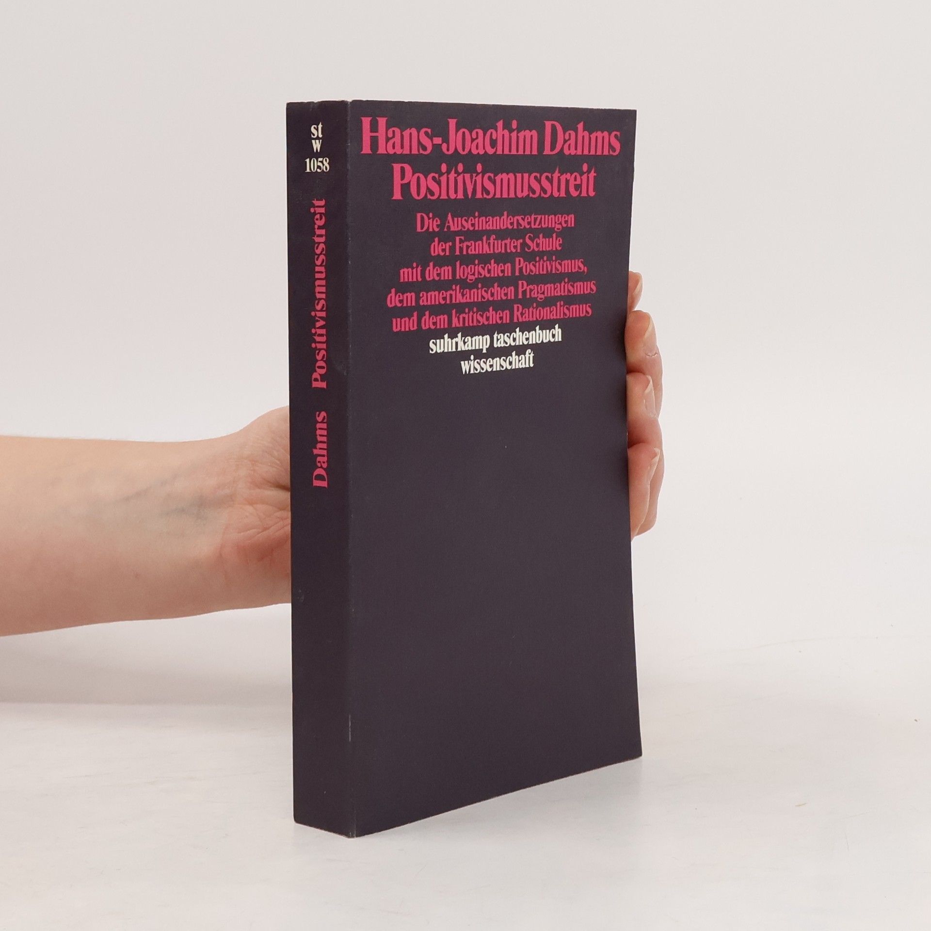 Hans-Joachim Dahms Positivismusstreit