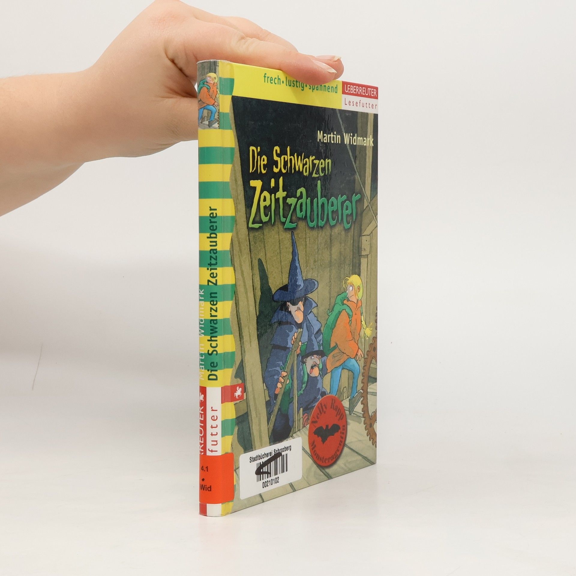 Die Schwarzen Zeitzauberer. Monsteragentin Nelly Rapp. Band 4