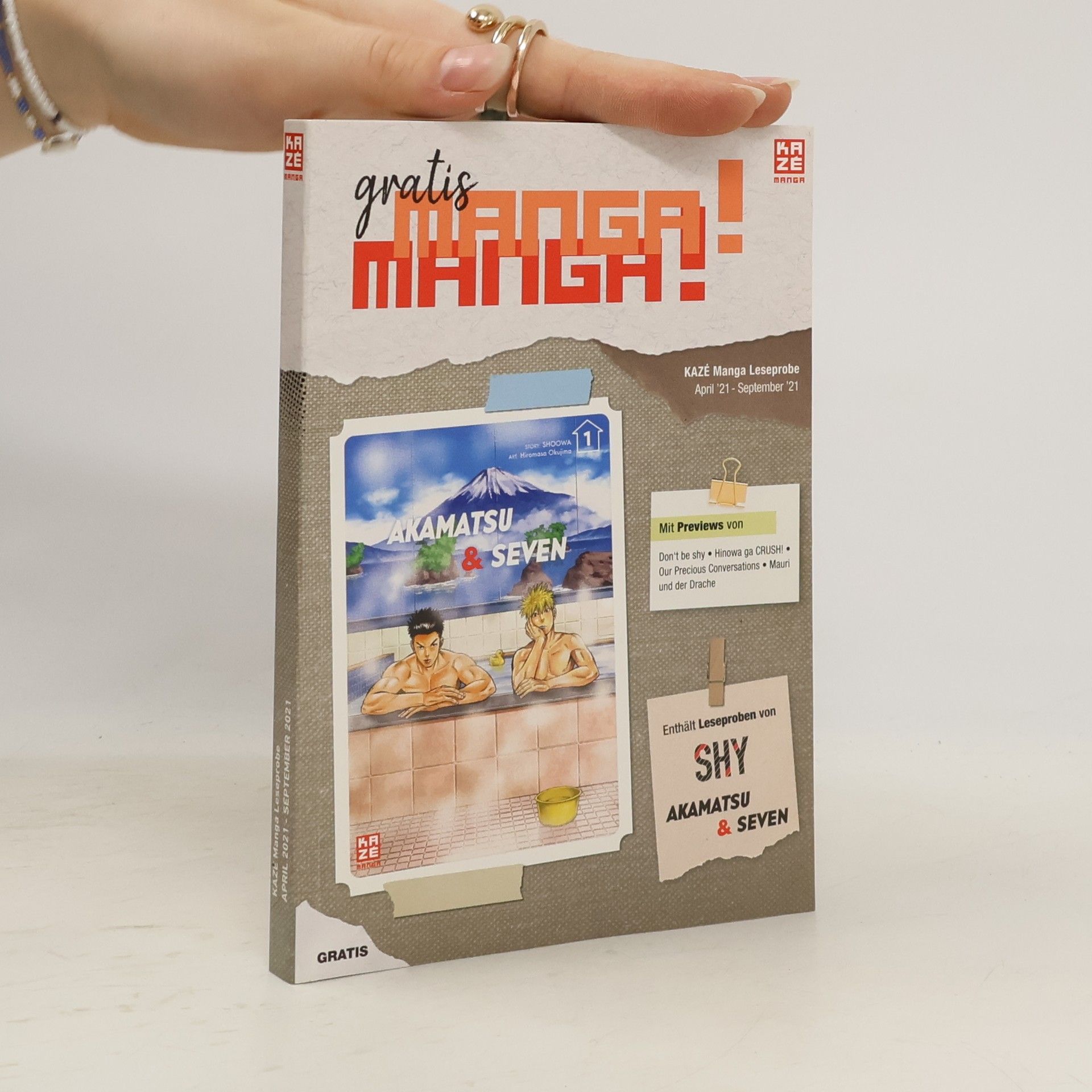 Auteurscollectief Gratis Manga! Manga! April 21 - September 21