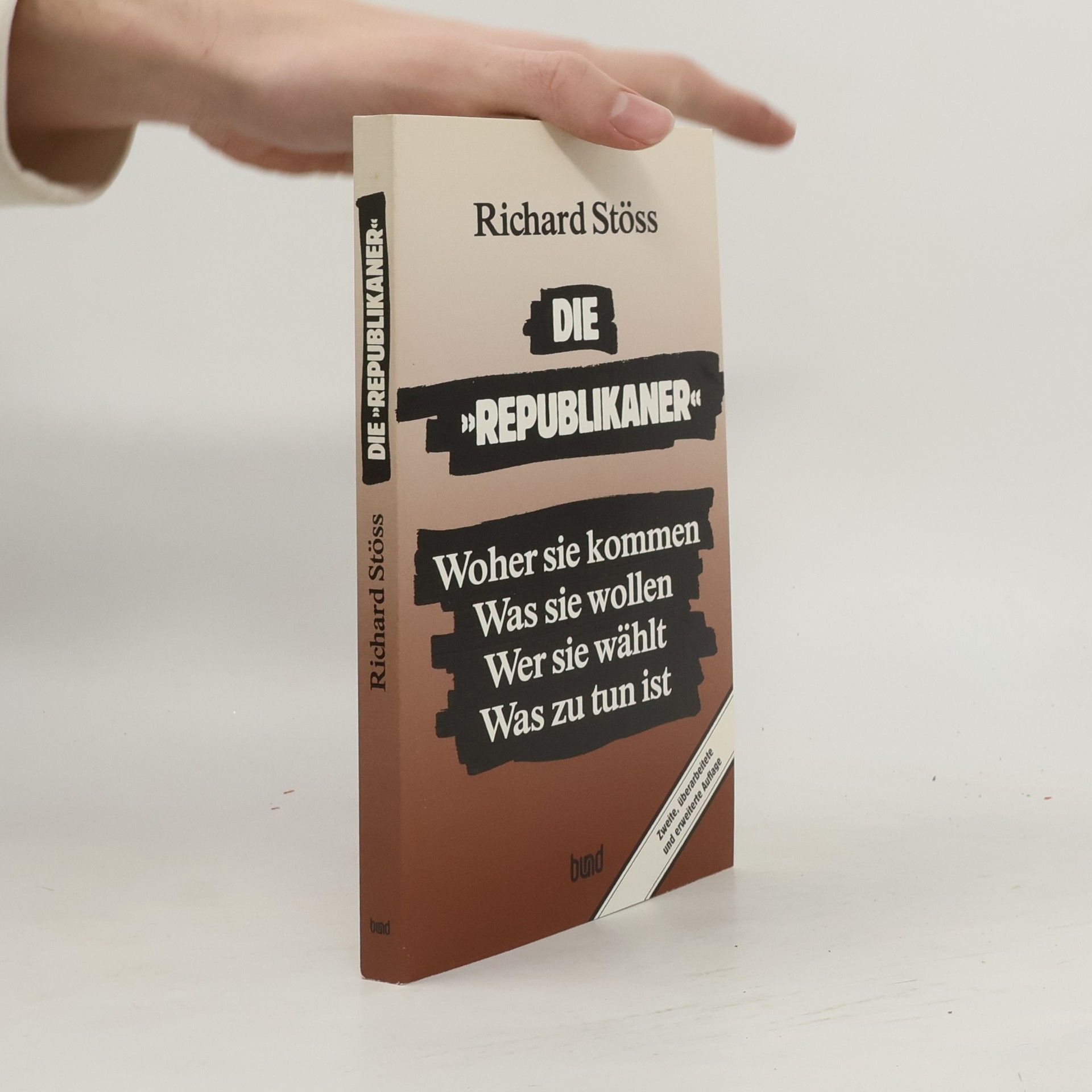 Richard Stöss Die "Republikaner"