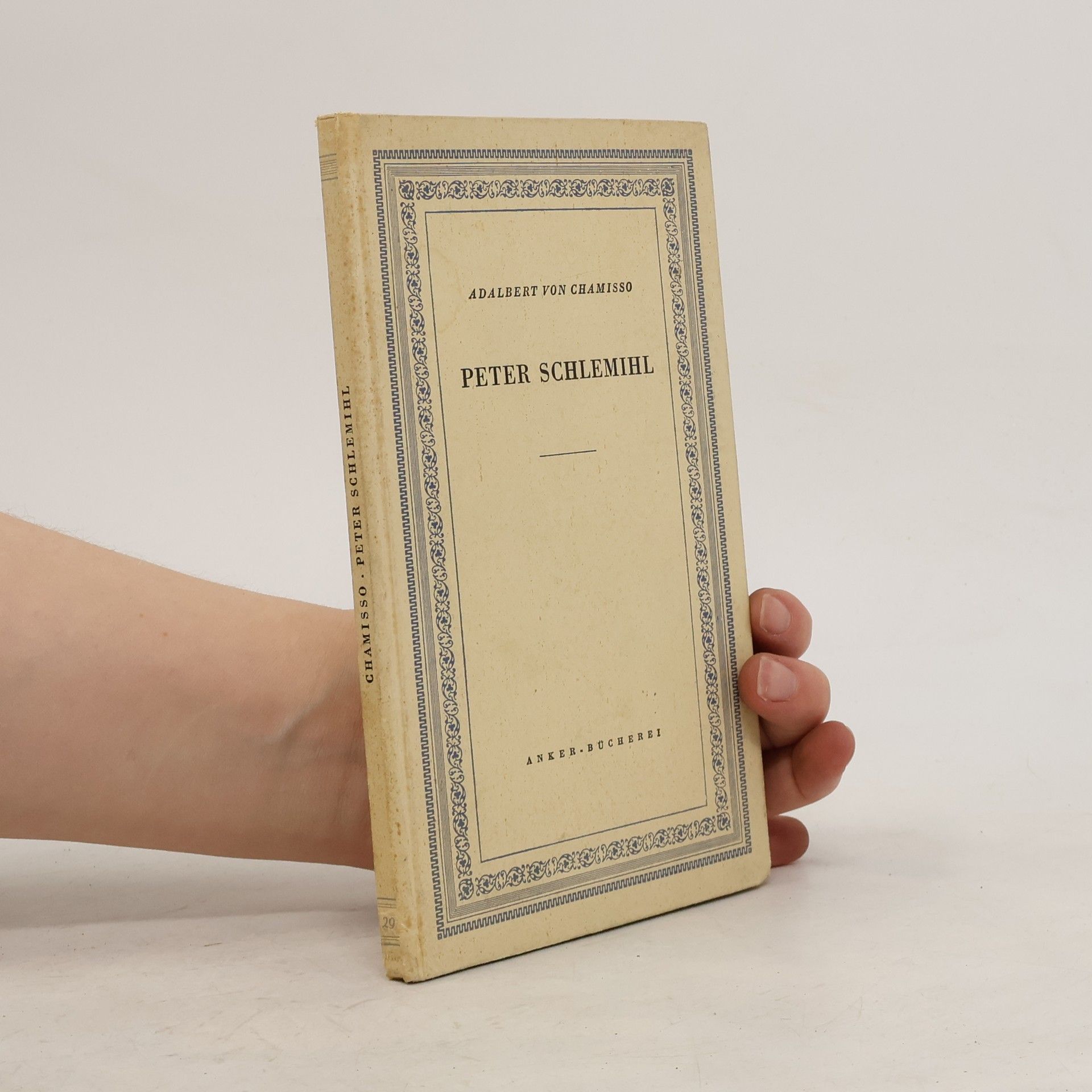Adalbert von Chamisso Peter Schlemihl