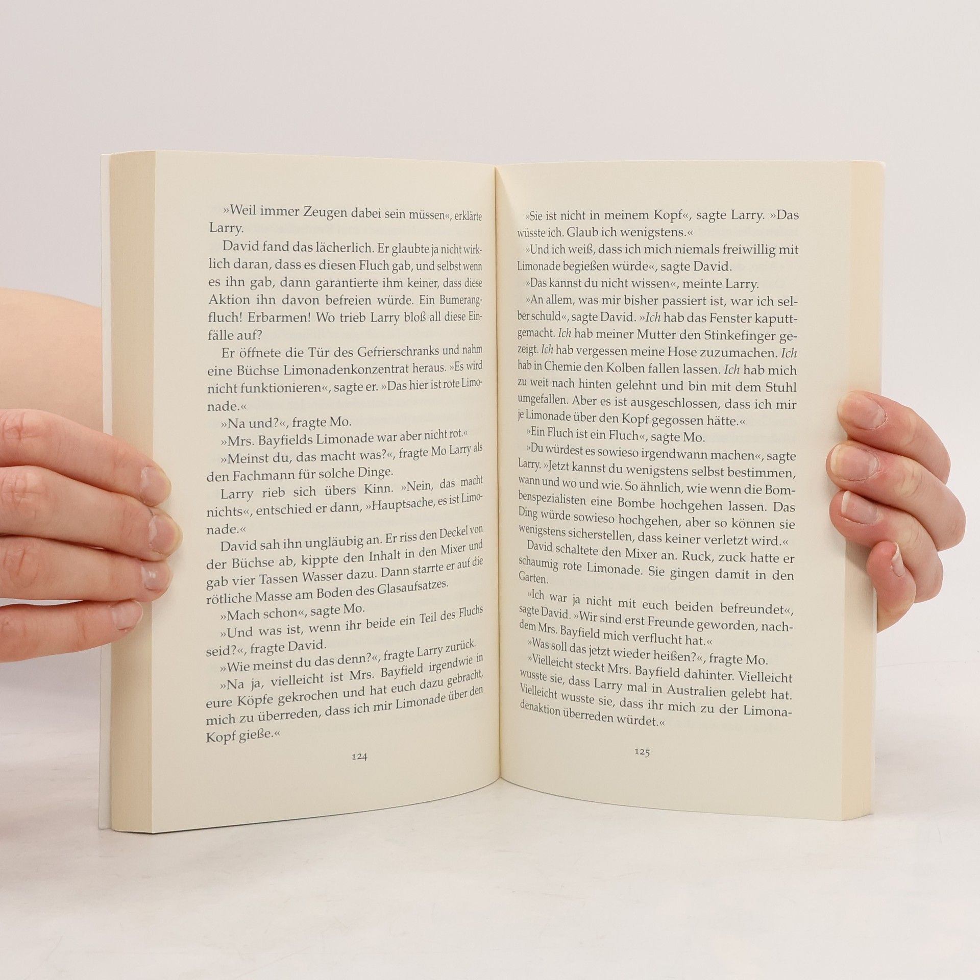 Louis Sachar Der Fluch des David Ballinger