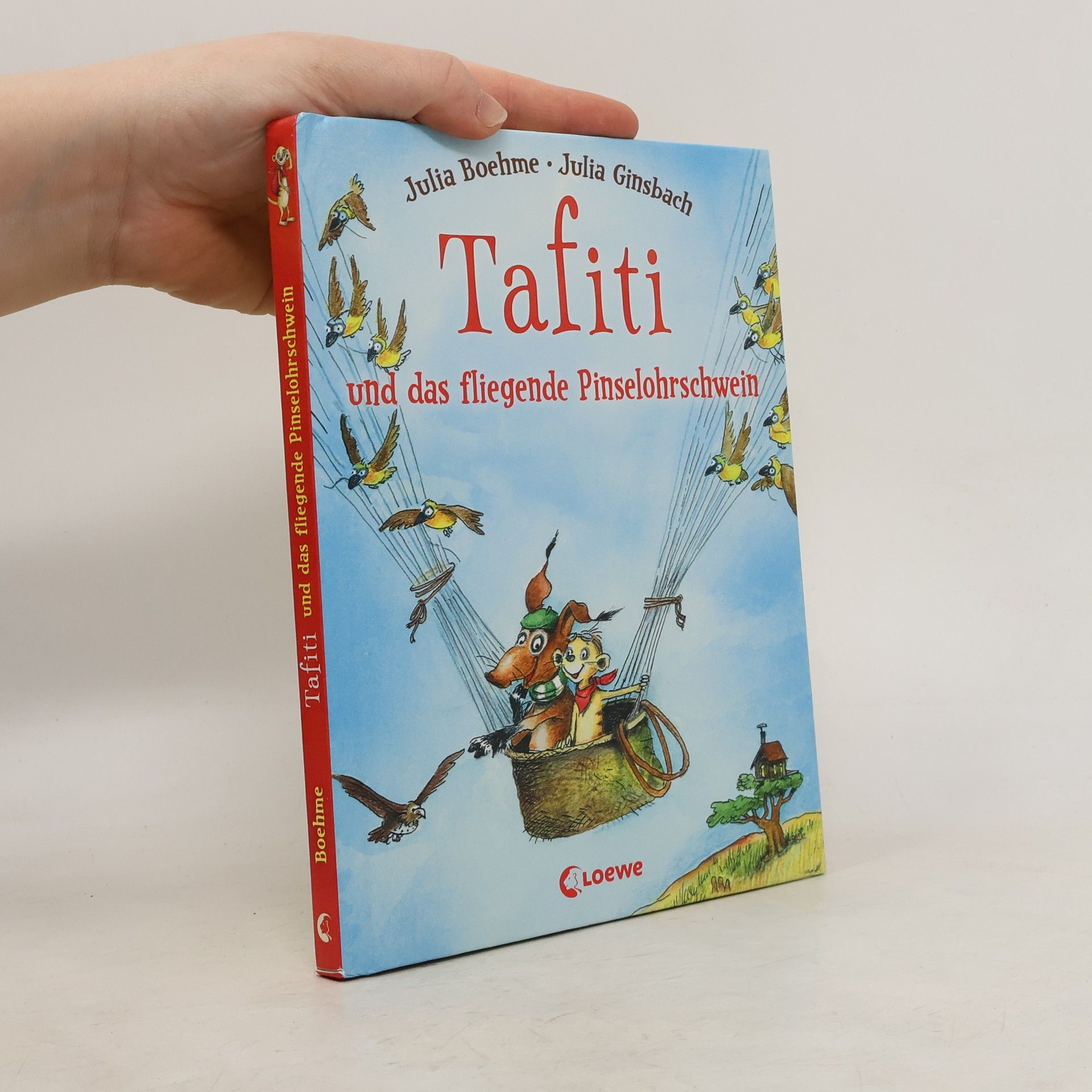 Julia Boehme Tafiti und das fliegende Pinselohrschwein