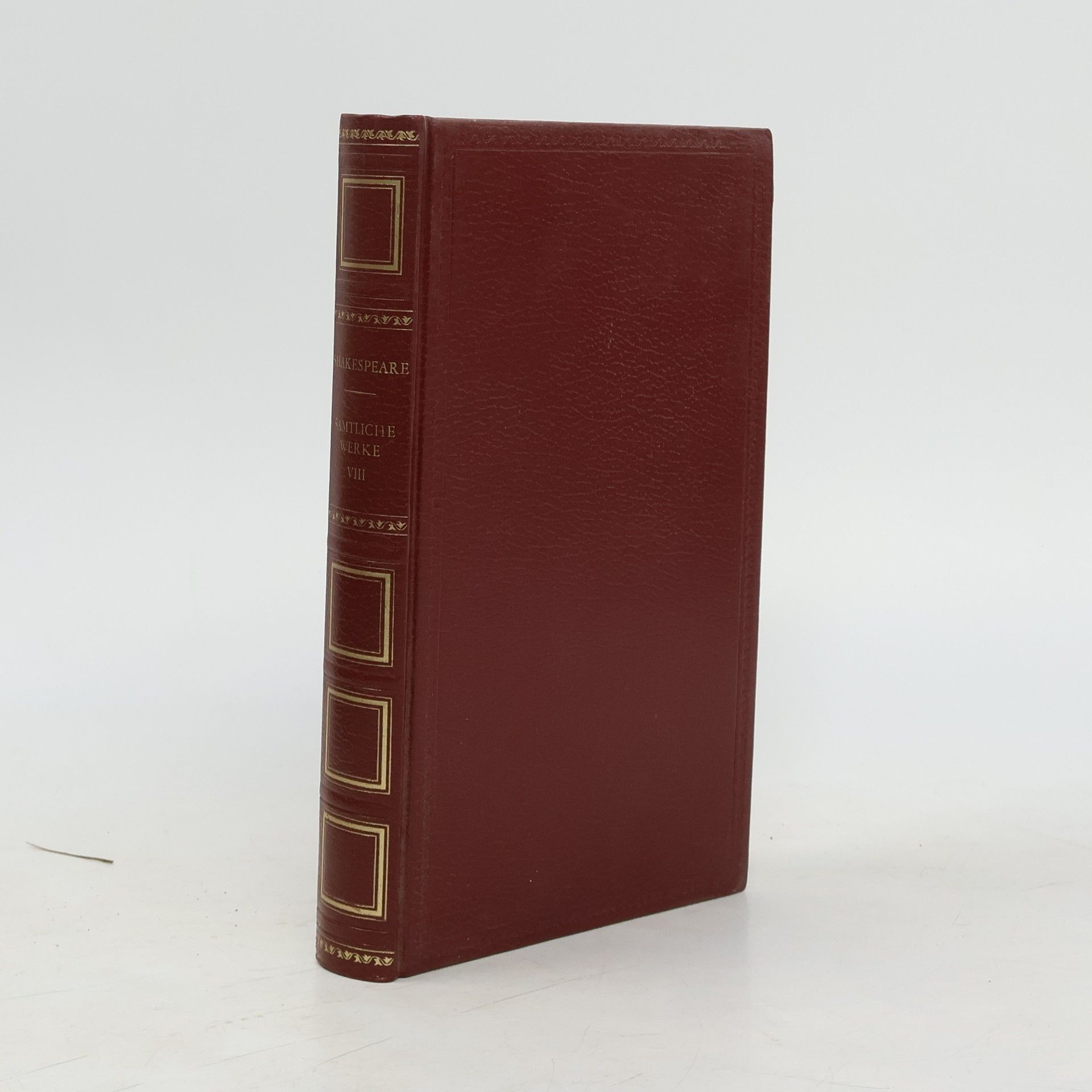 William Shakespeare Sämtliche Werke ne neun Bänden VIII. Tragödien III