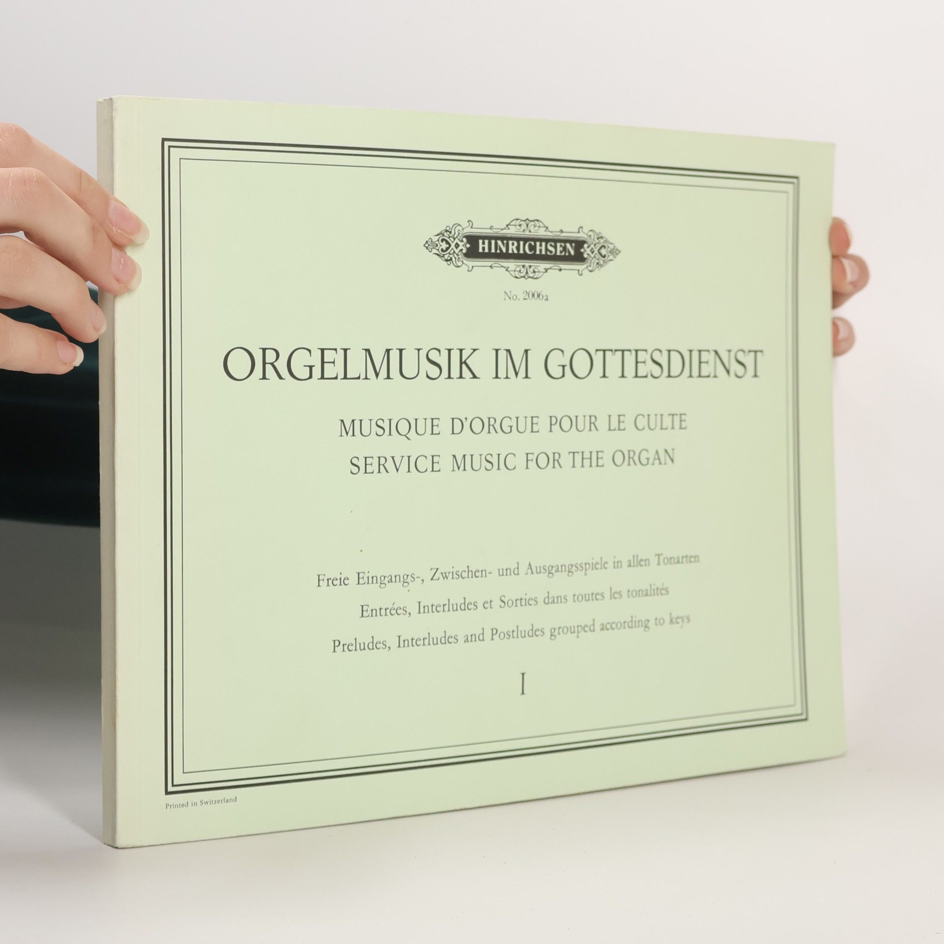 Collectif d'auteurs Orgelmusik im Gottesdienst I